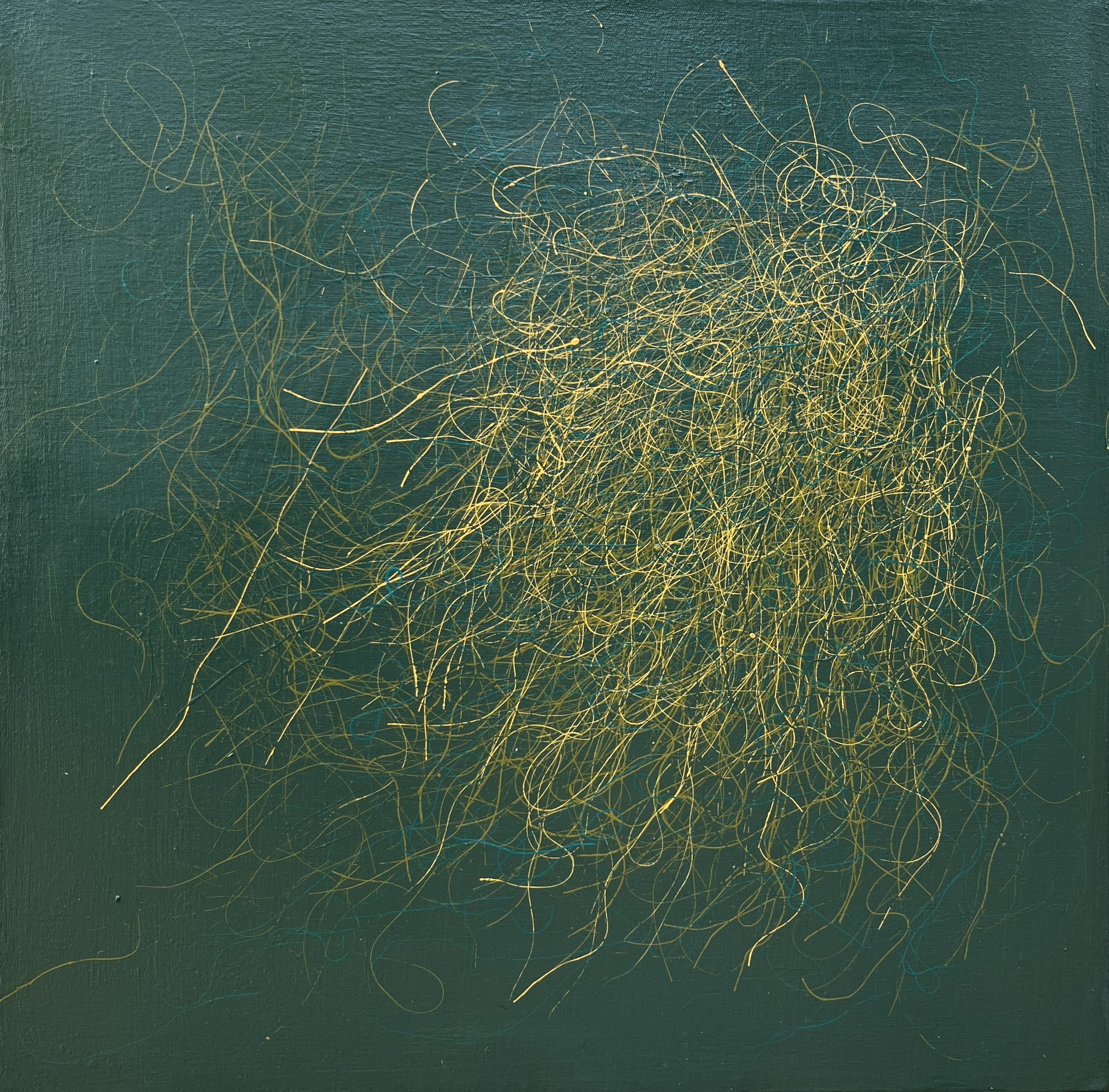 Leandri Erlank - Filament II - 50 cm x 50 cm - Acrylic on canvas - R12, 000 excl VAT 