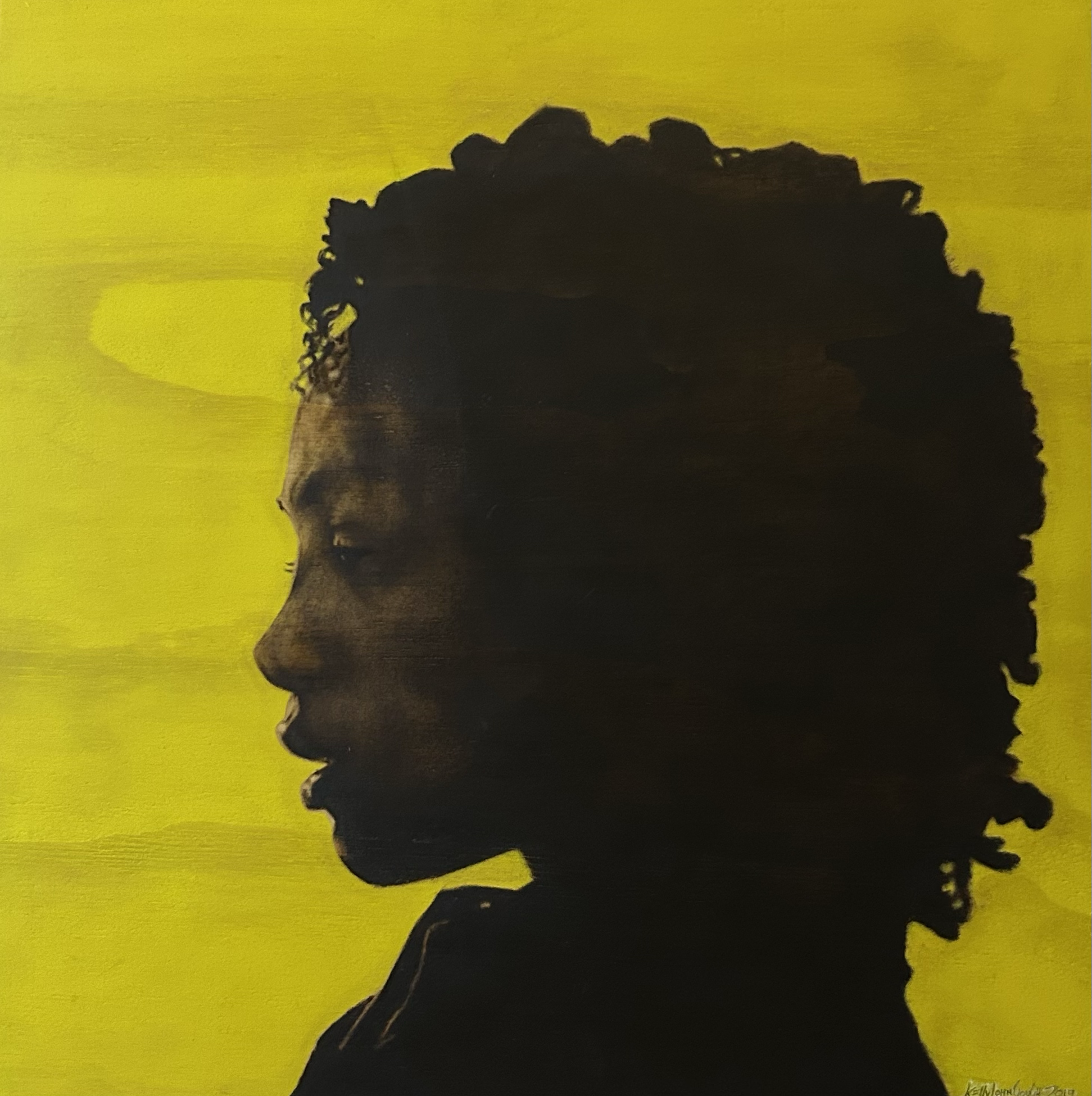 Kelly John Gough - Resonance - 60 cm x 60 cm - Oil on wood - ZAR 18 000 excl VAT 
