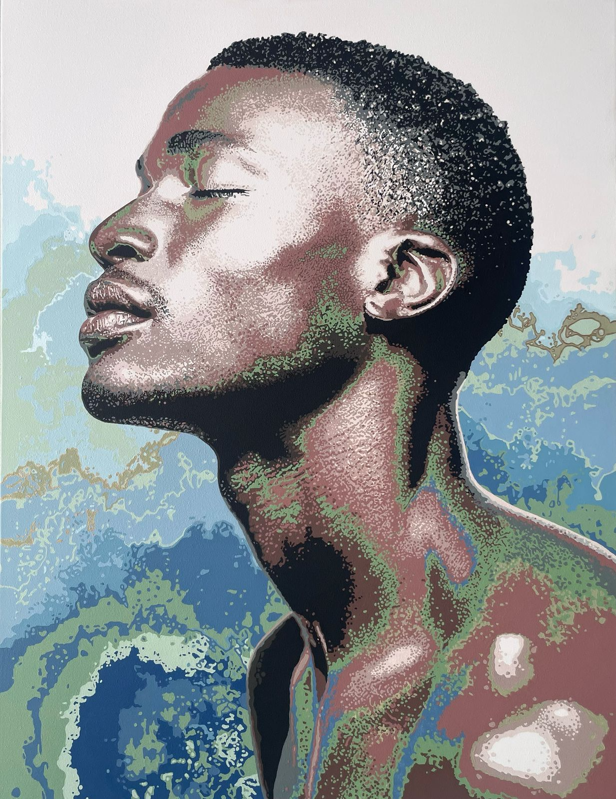 Tamarind Schultz - Imagine - Acrylic and oil on canvas - 100 x 130 cm - R22 600