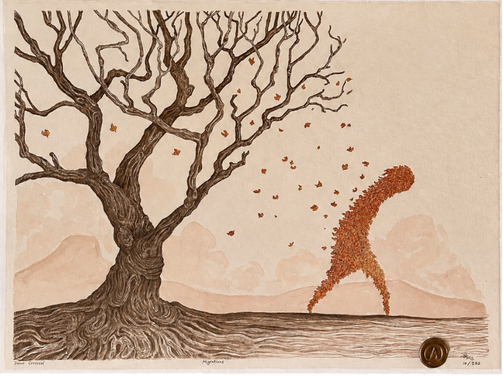David Griessel - Migrations - A3 - Animated print - ZAR 2 750 excl VAT