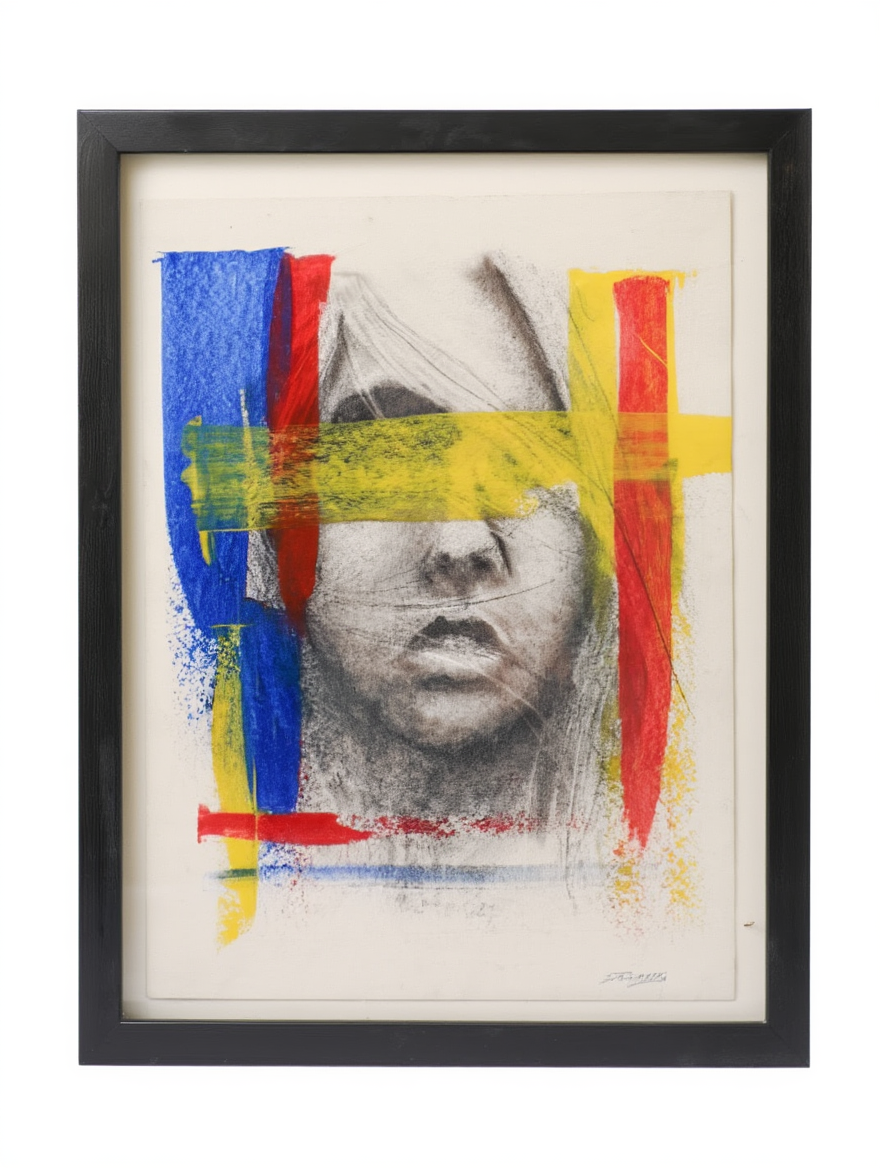 Johan Steinberg - Untitled II - Charcoal and Acrylic on Fabriano - R 9 000 excl VAT