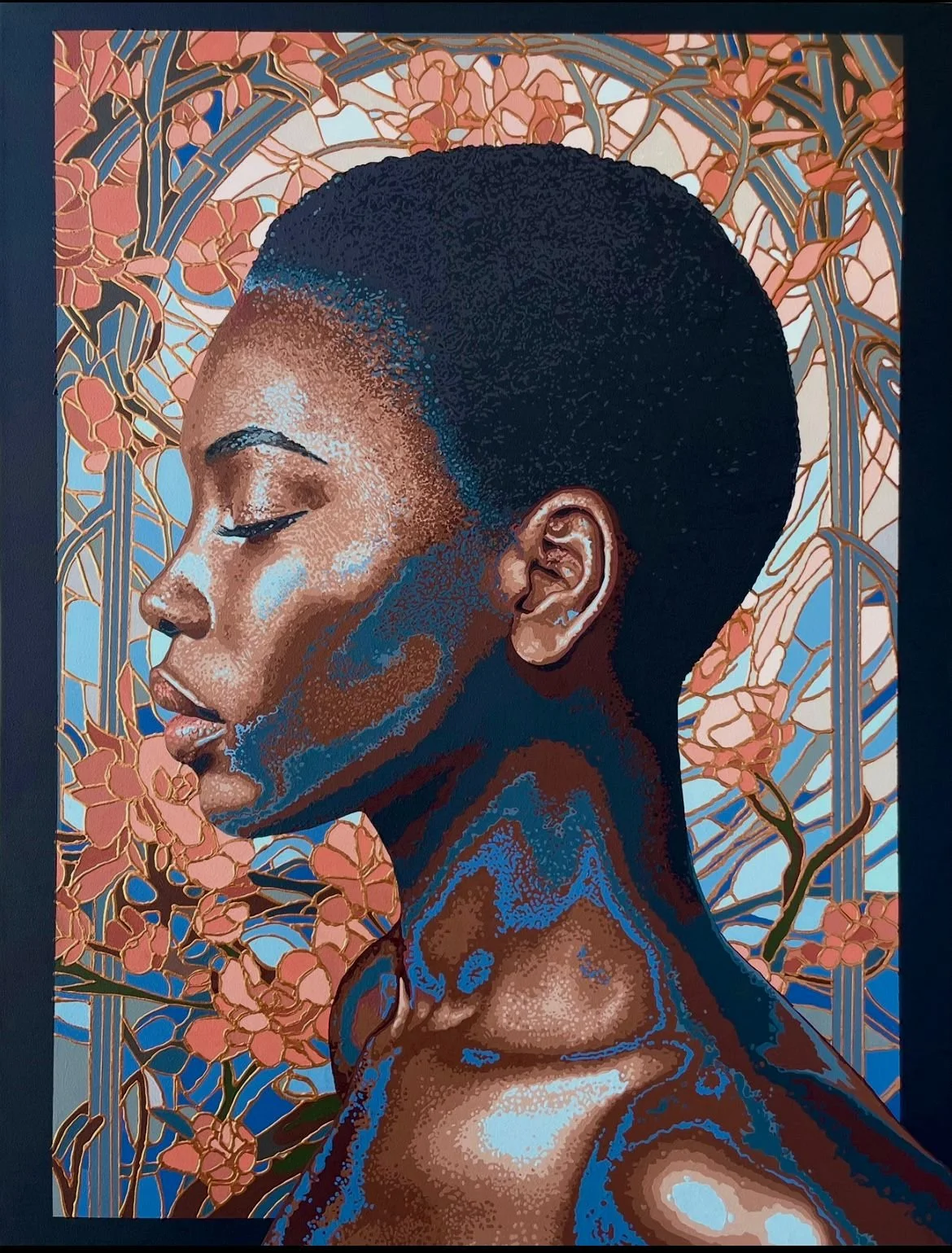 Tamarind Schultz - At last - 1 x 1.3 m - Acrylic on canvas - SOLD