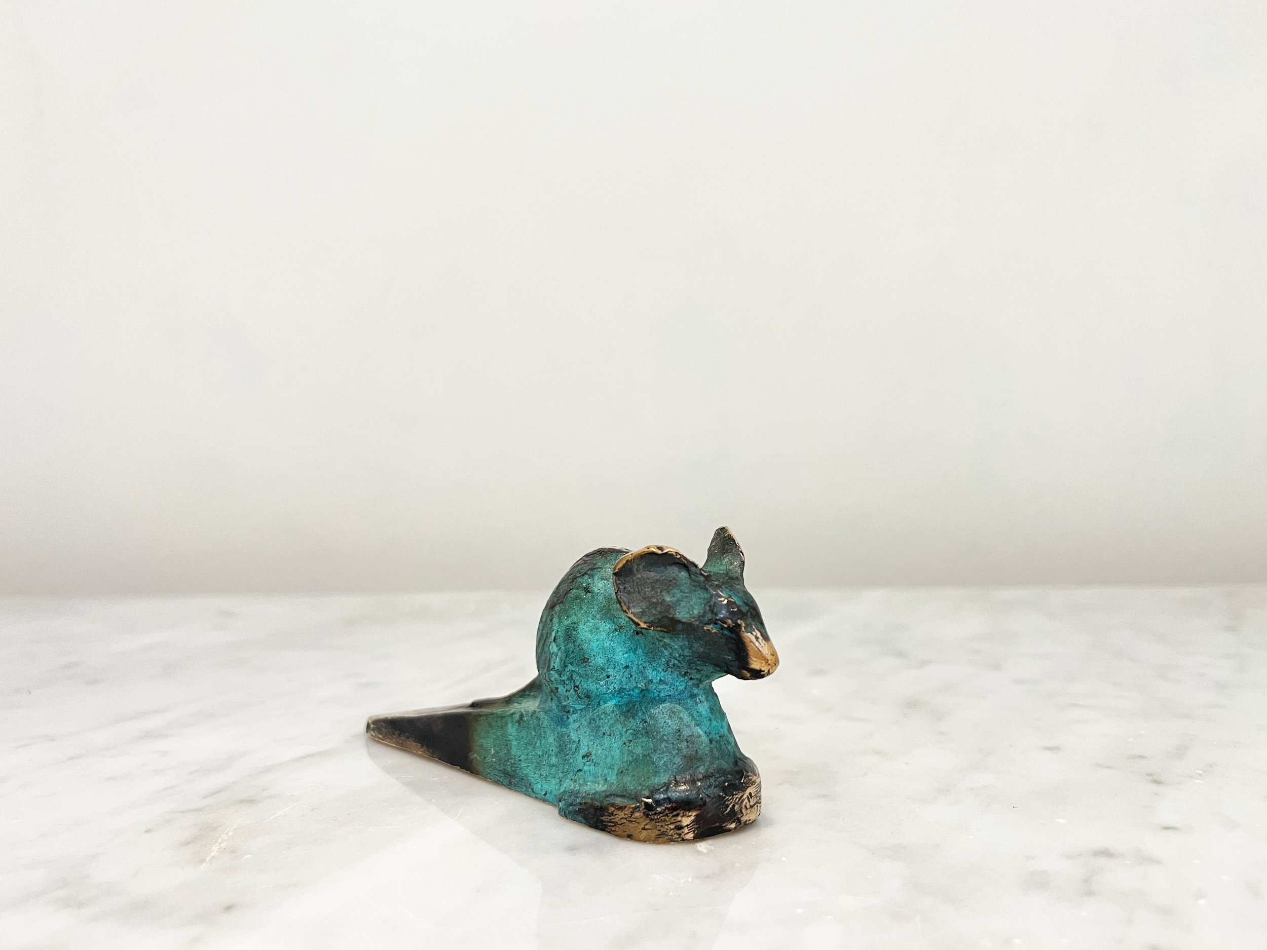 John von Wiese - Doorstopper (Mouse) - Bronze - R3 150