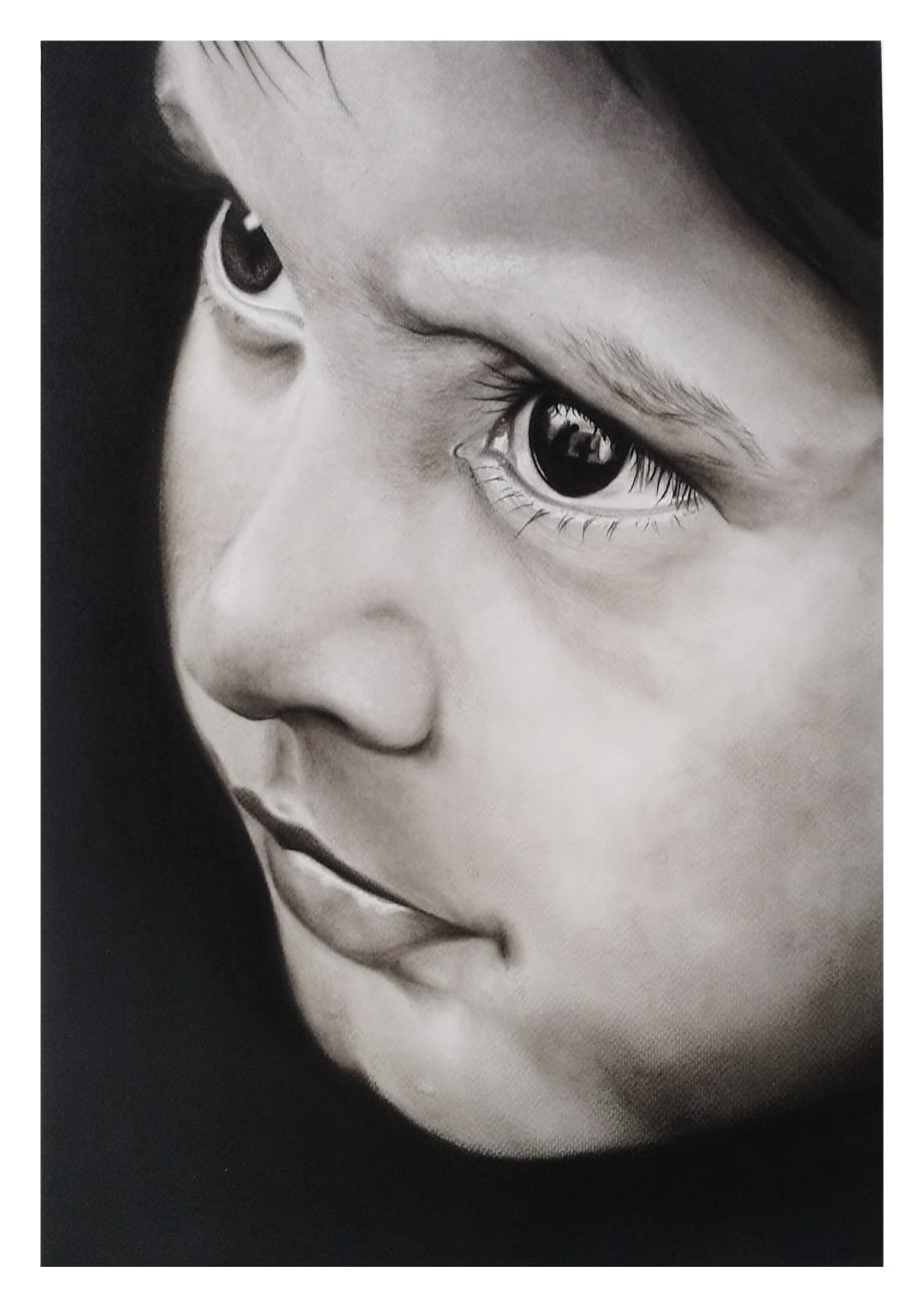 Johan Steinberg - Hope - Charcoal on Fabriano - R17 000