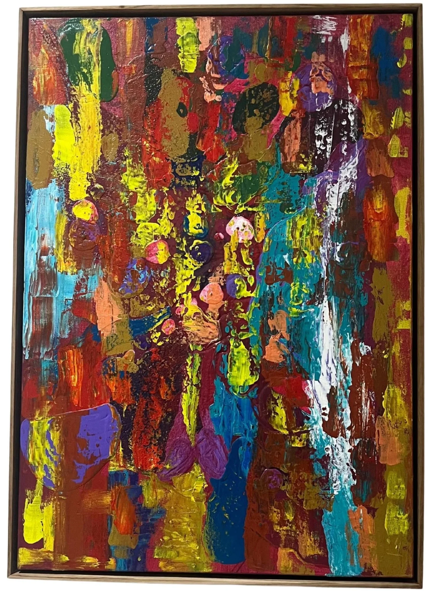 Elsa Raposo - The Travelling Mind - 73 x 105 cm - Acrylic on canvas - ZAR 34 000 excl VAT