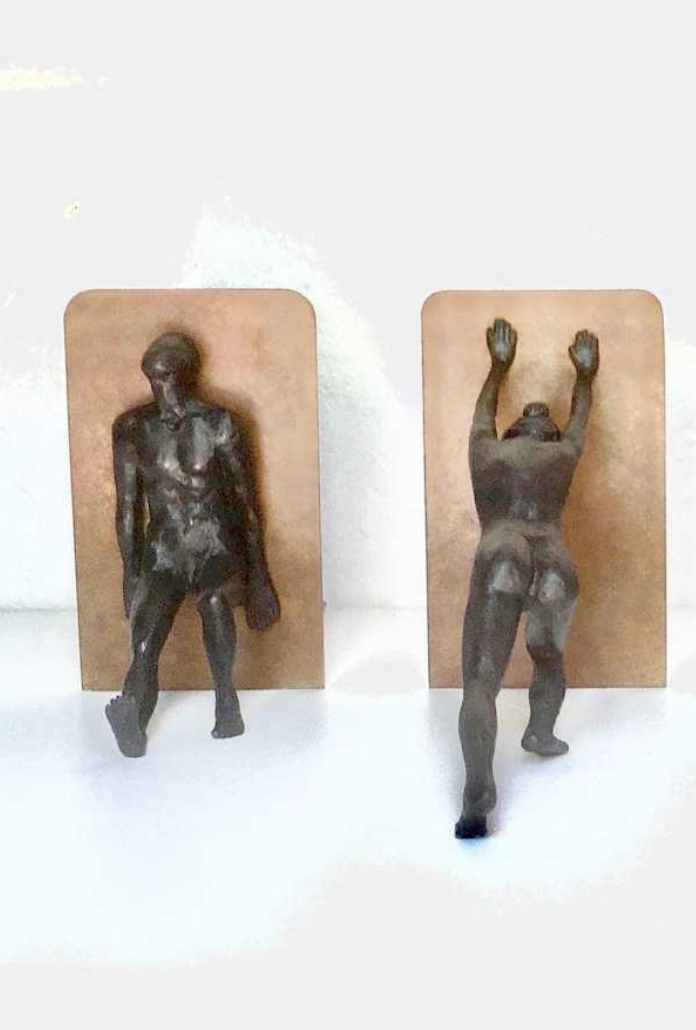 Maritza Breitenbach - Book ends - Bronze - ZAR 15 000 (each) excl VAT 