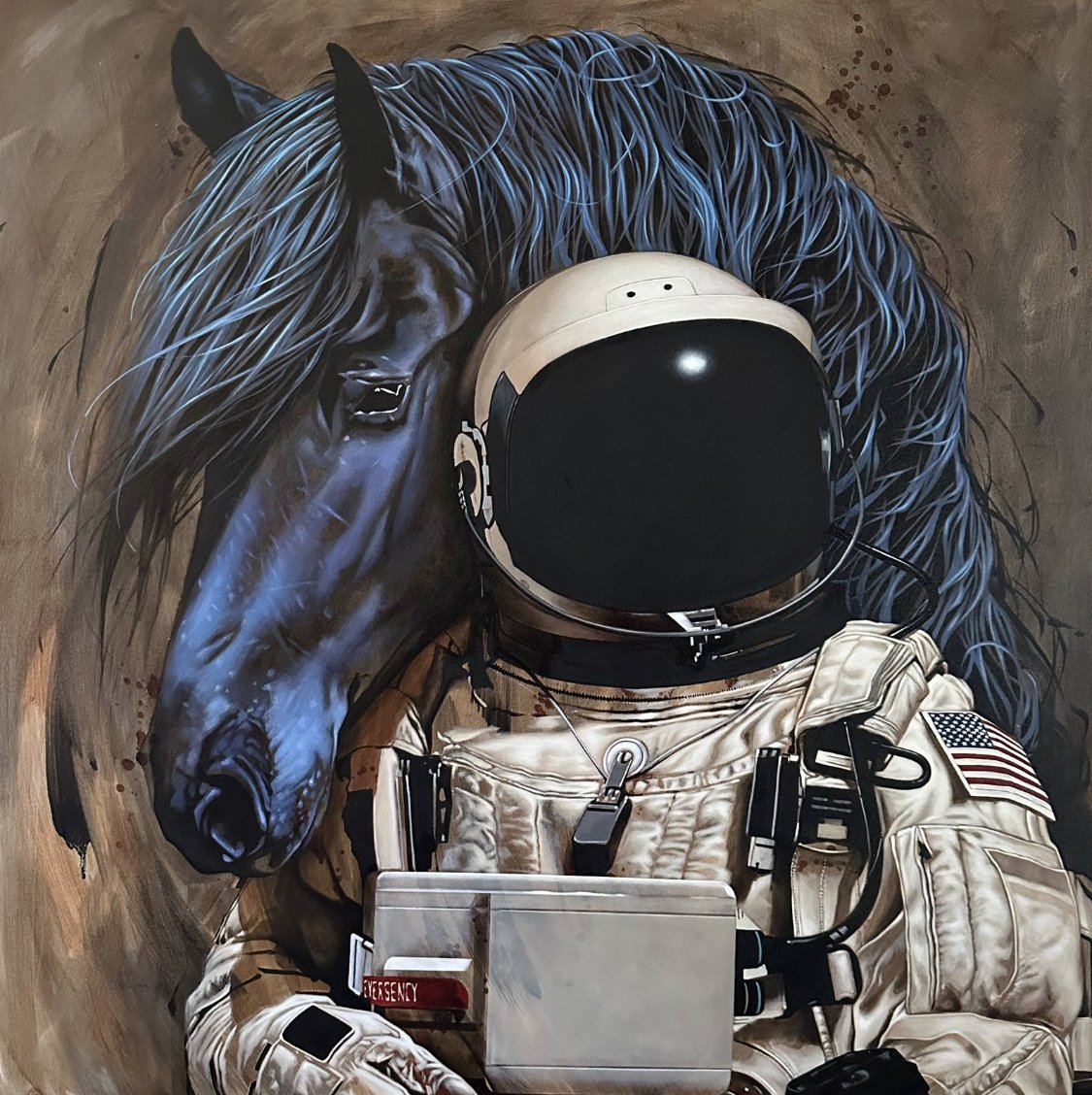 Jimmy Law - Unit 03 - 130 x 130 cm - Oil on canvas - R98 000