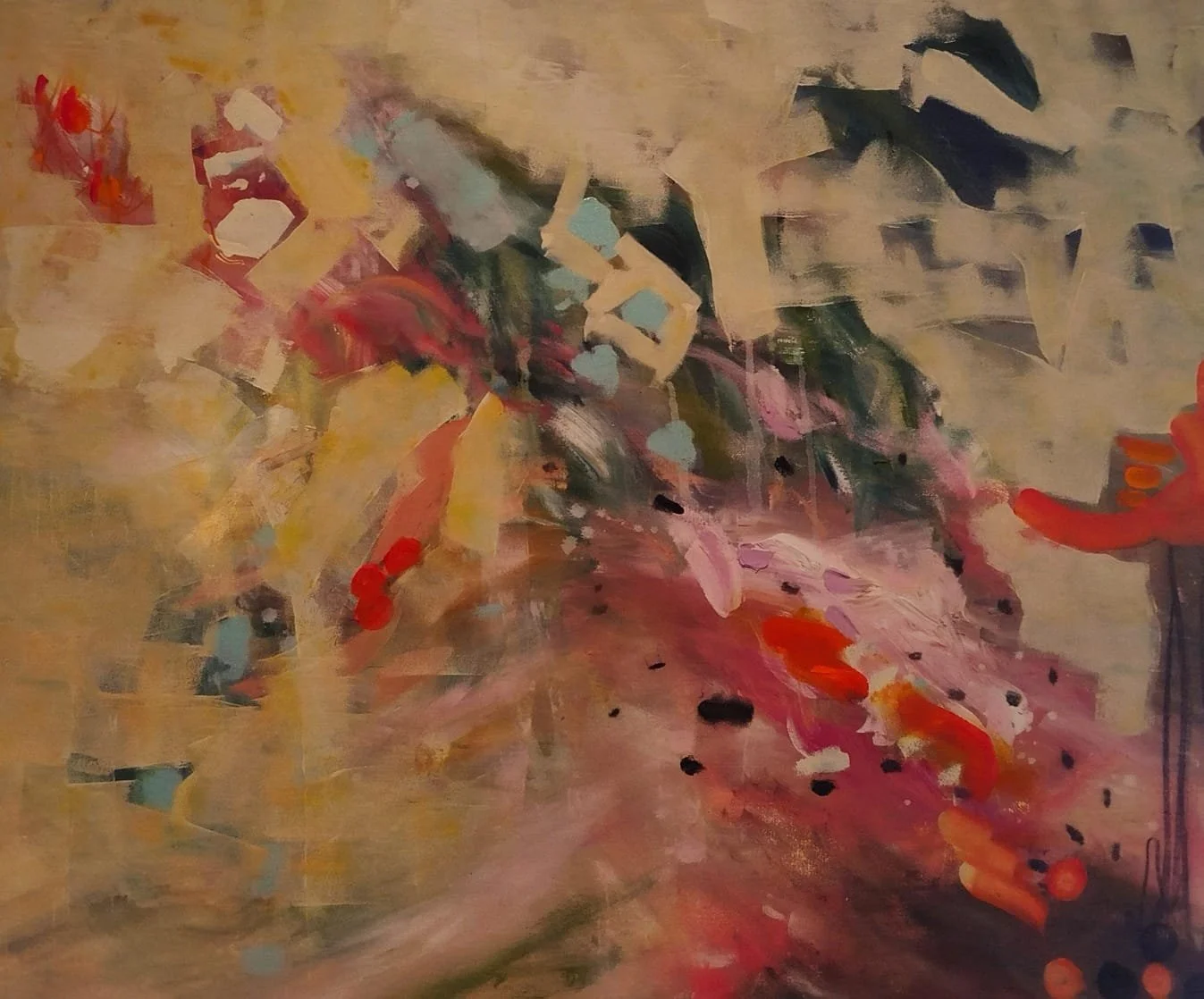 Hayley Lombard - Let the light in - 100 cm x 120 cm - Mixed media on canvas - R29, 000 excl VAT