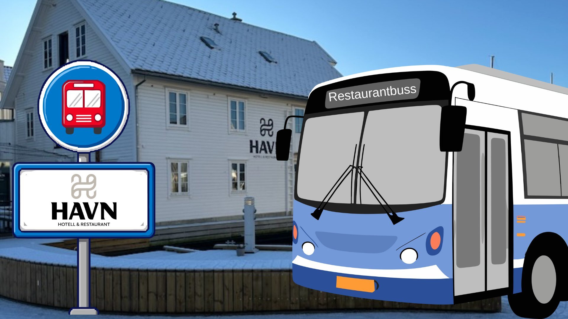 Restaurantbuss til Skudeneshavn