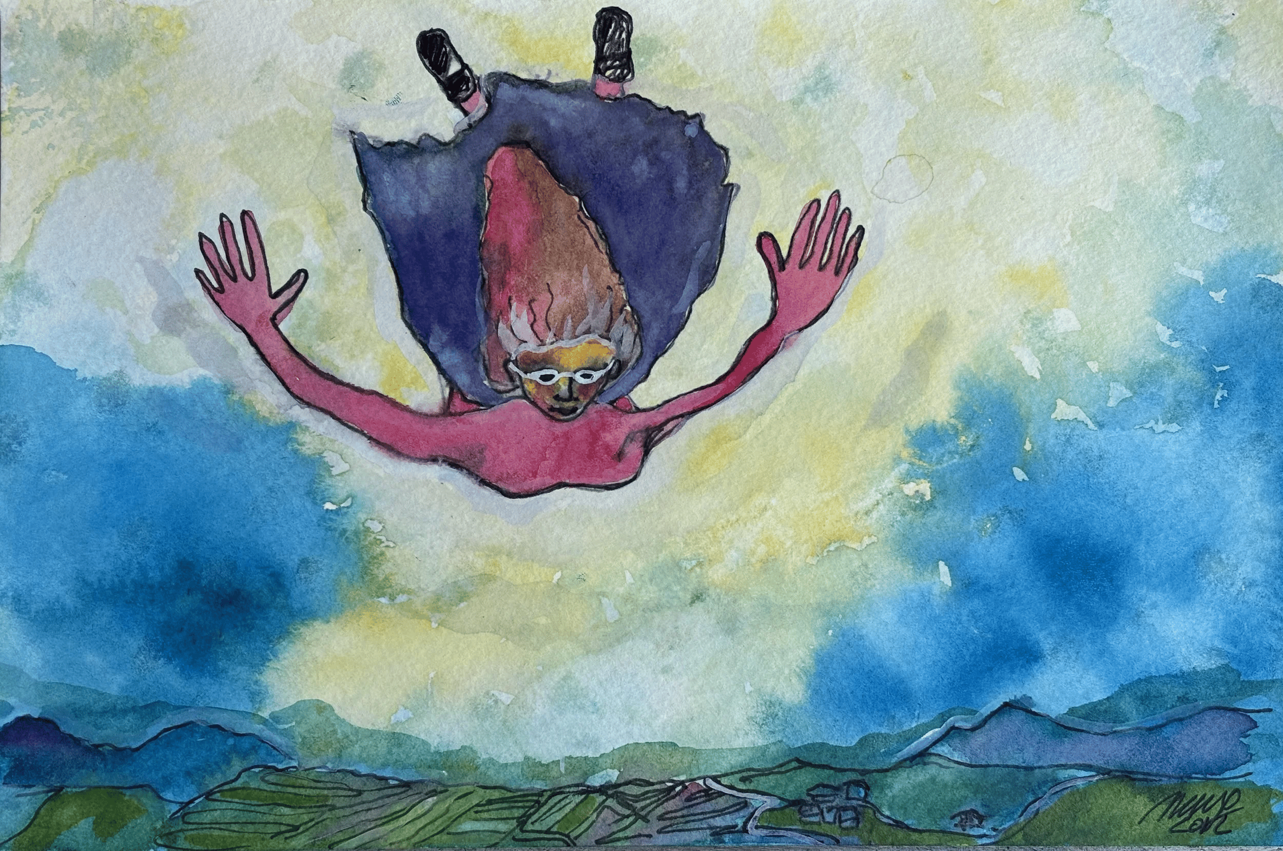 “Hilda: On the perils of superhero sleep disorders” Written and illustrated by:                                   Margaret Whitehair-Sturtevant Copyright 2012