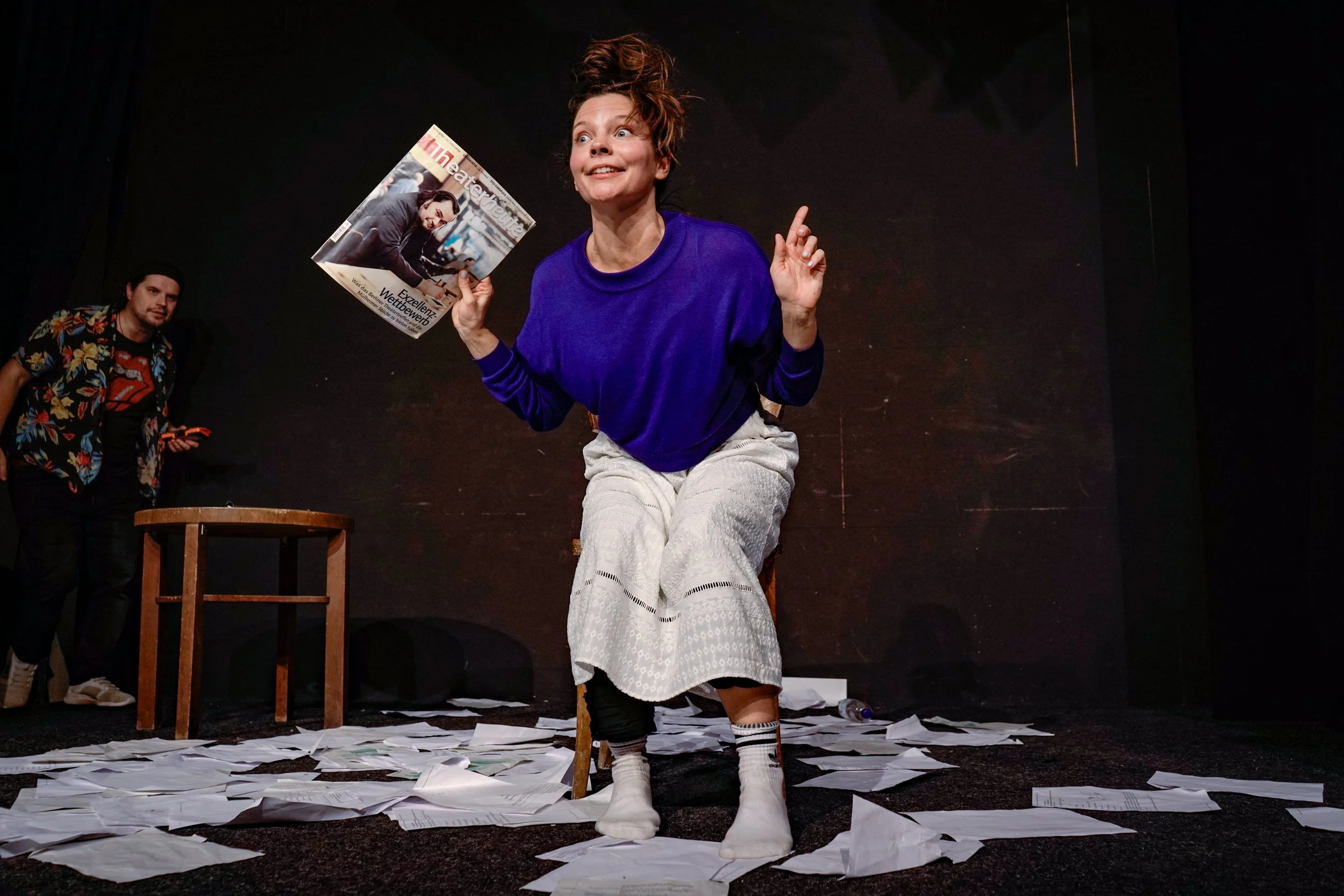 Gretchen 89 ff. Samanta Hinz, Micha Magel. Kammerspiele Magdeburg