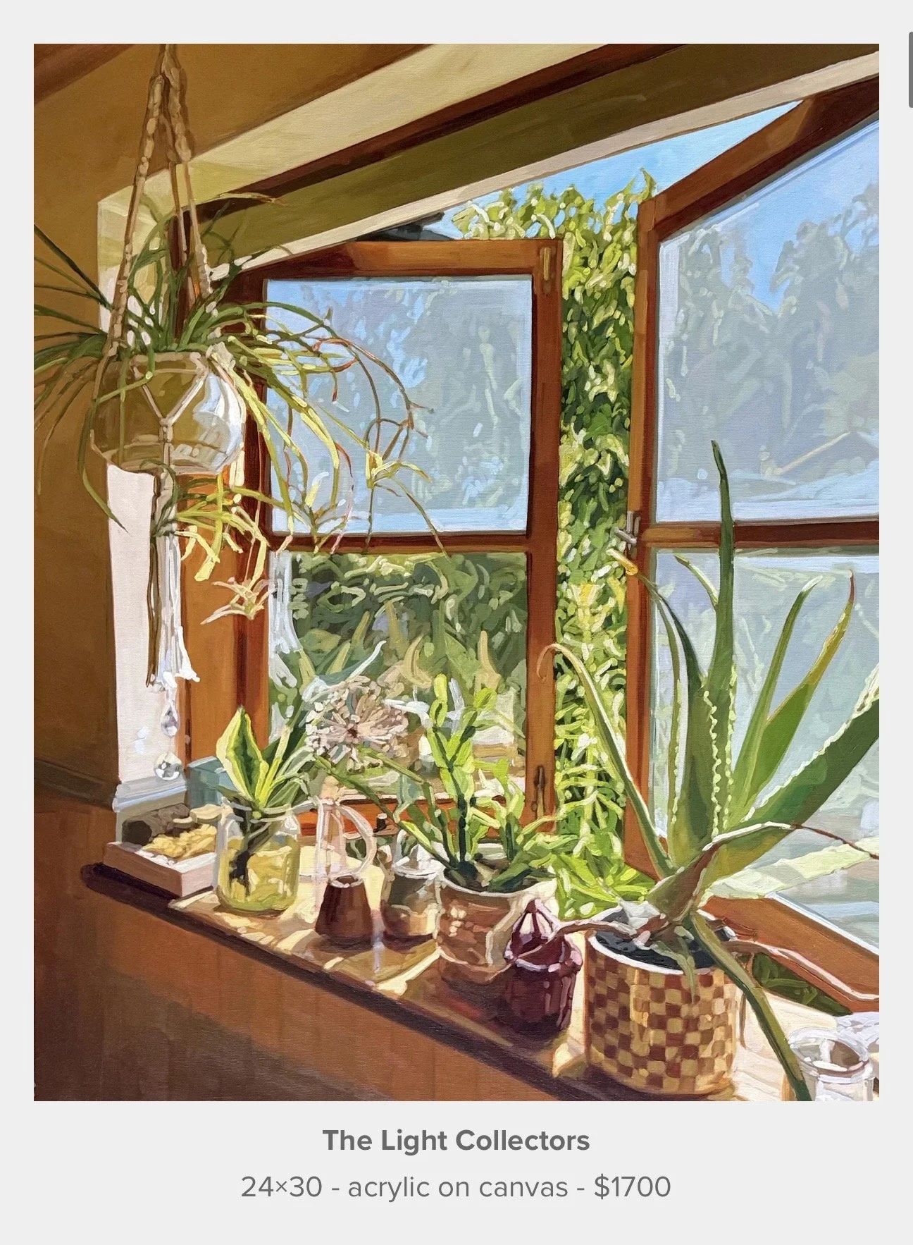 The Light Collectors - 24" x 30"