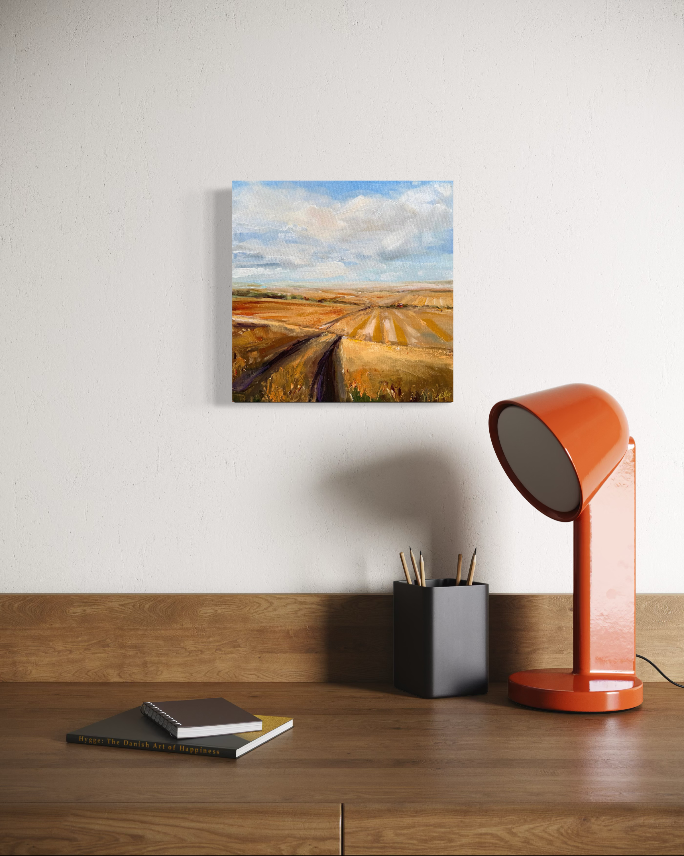 Over the Miles - 12" x 12"