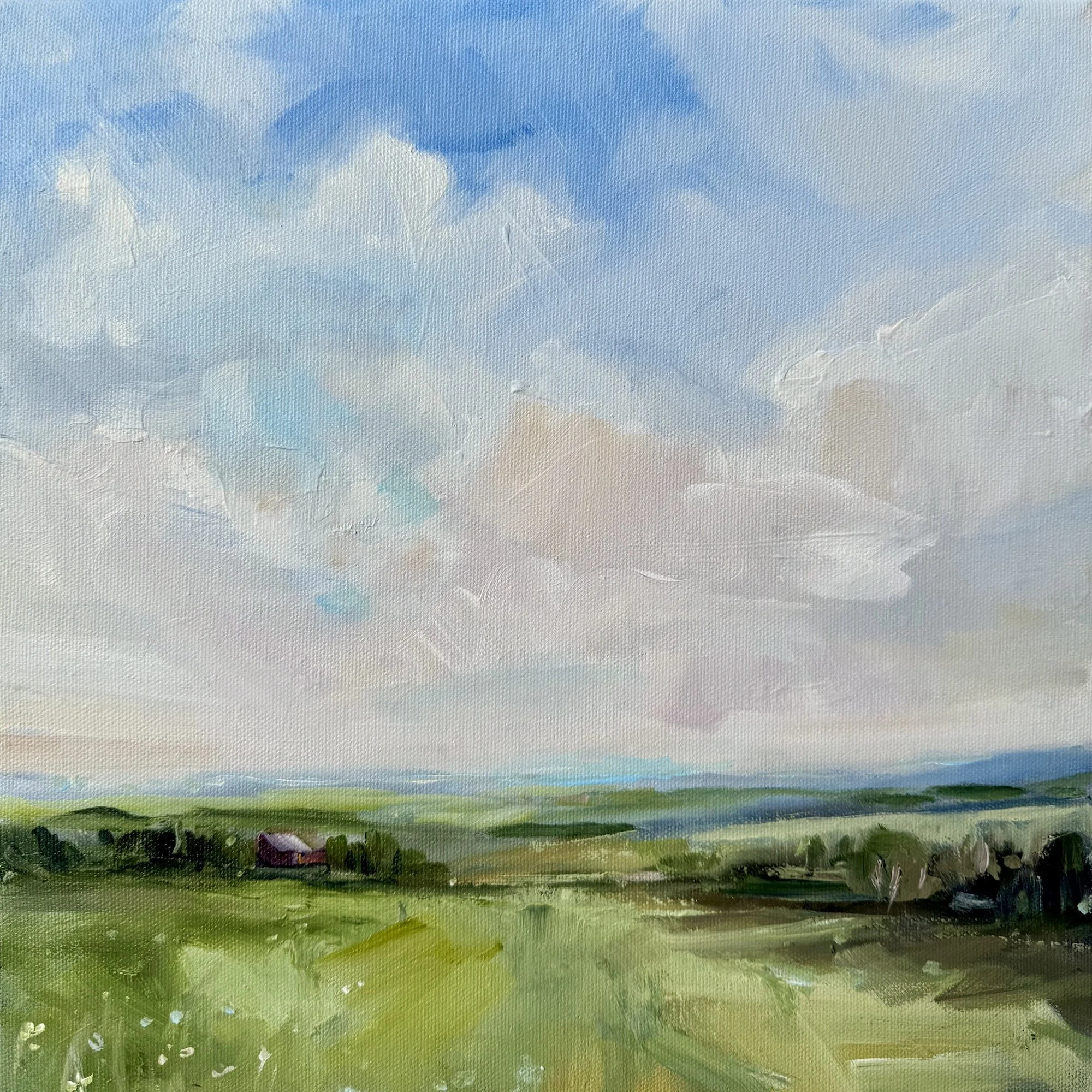 Jodi Miller_Playing in the Meadows_12x12 acrylic, graphite and metallic paint on canvas $380.jpeg