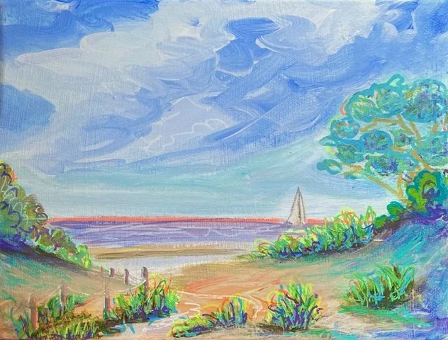 The Water's Warm Once You're In 8x6