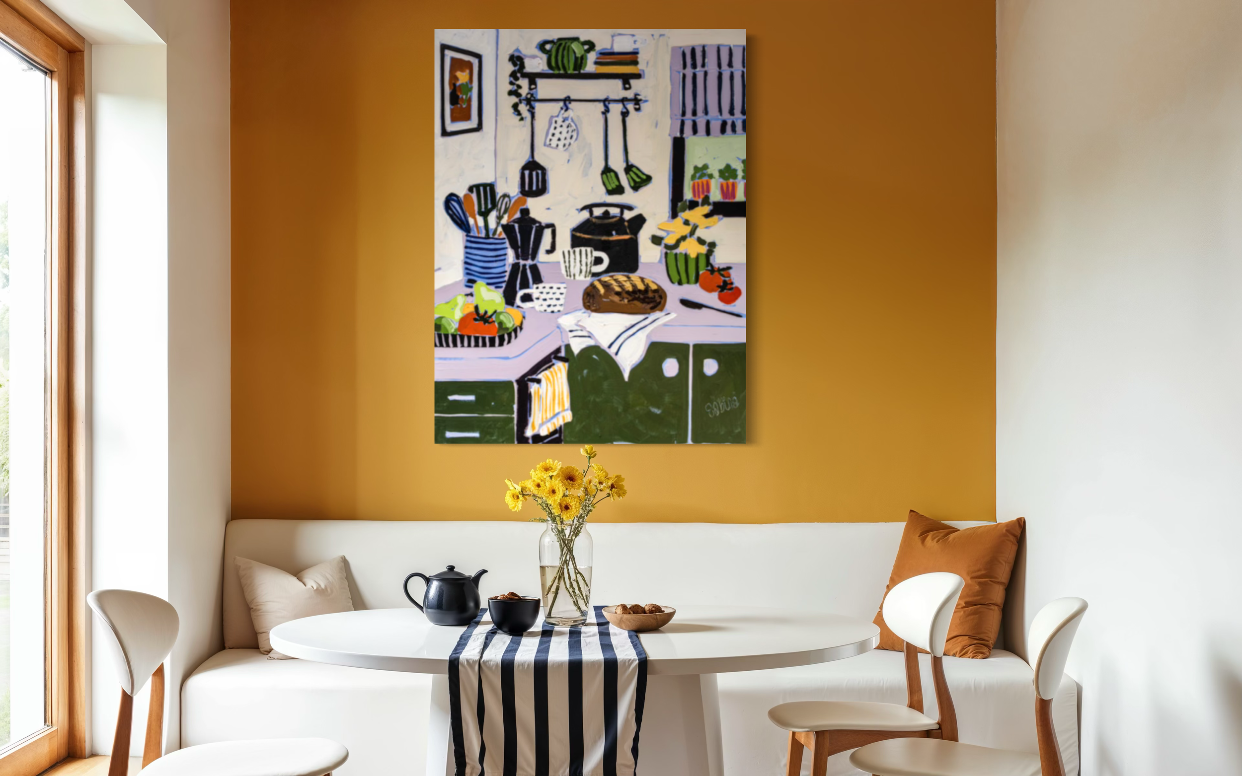 Fresh Bread - 30" x 40”