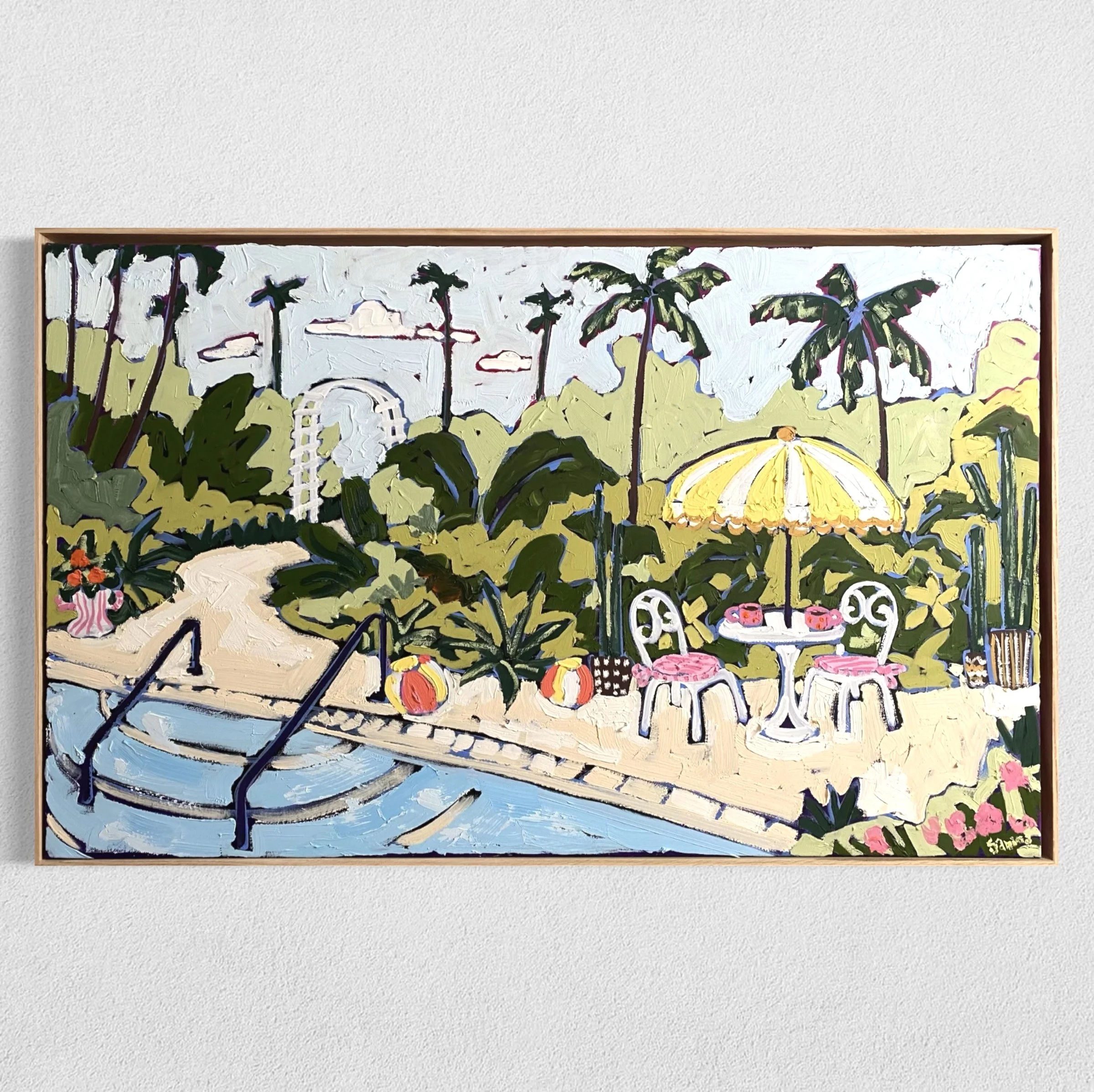 Sabina Fenn - A Garden for Two - 30"x48"