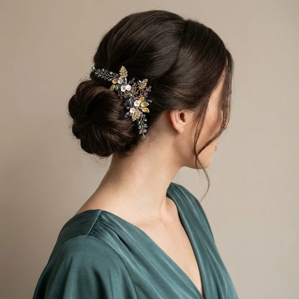 colourful+occasion+headpiece+handmade+UK+goldleaf+darklilacgreen+hairaccessory+by+BeadyBrideUK-Angelica (4).jpg