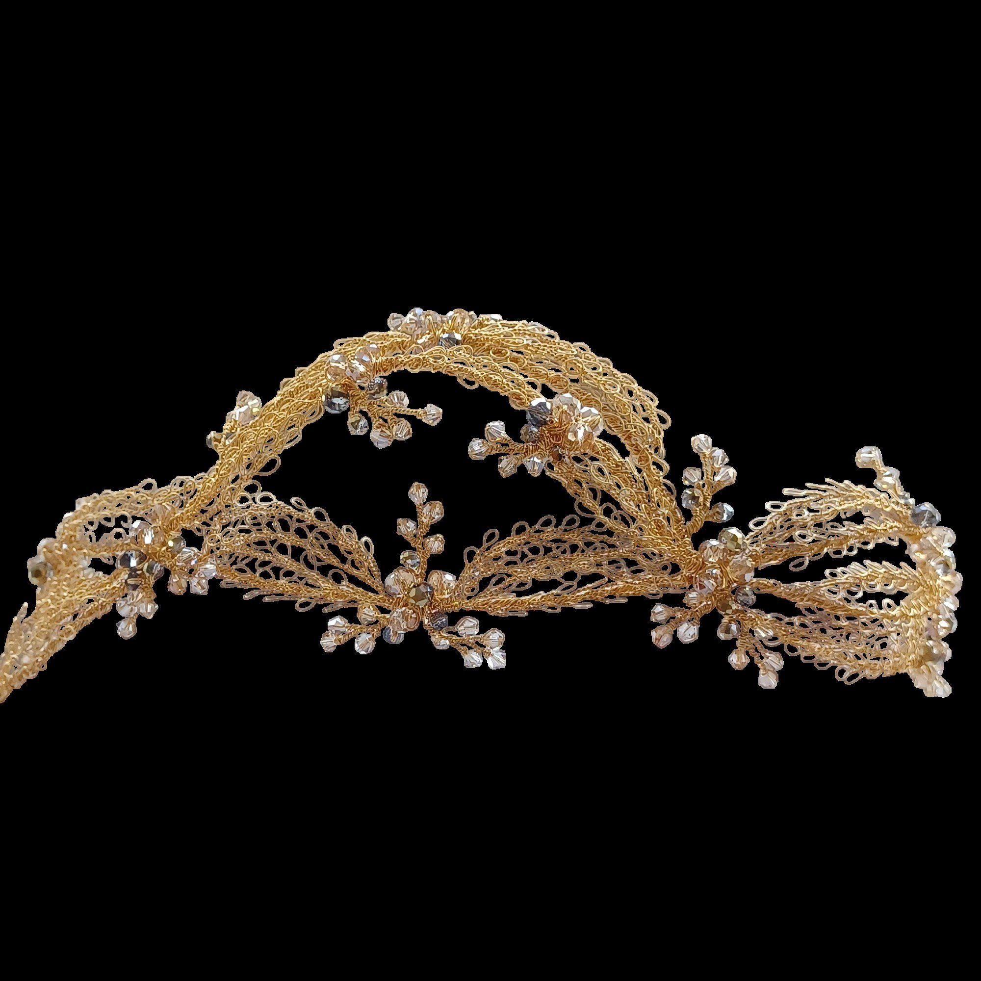 An Ethereal Bridal Headpiece-Odessa