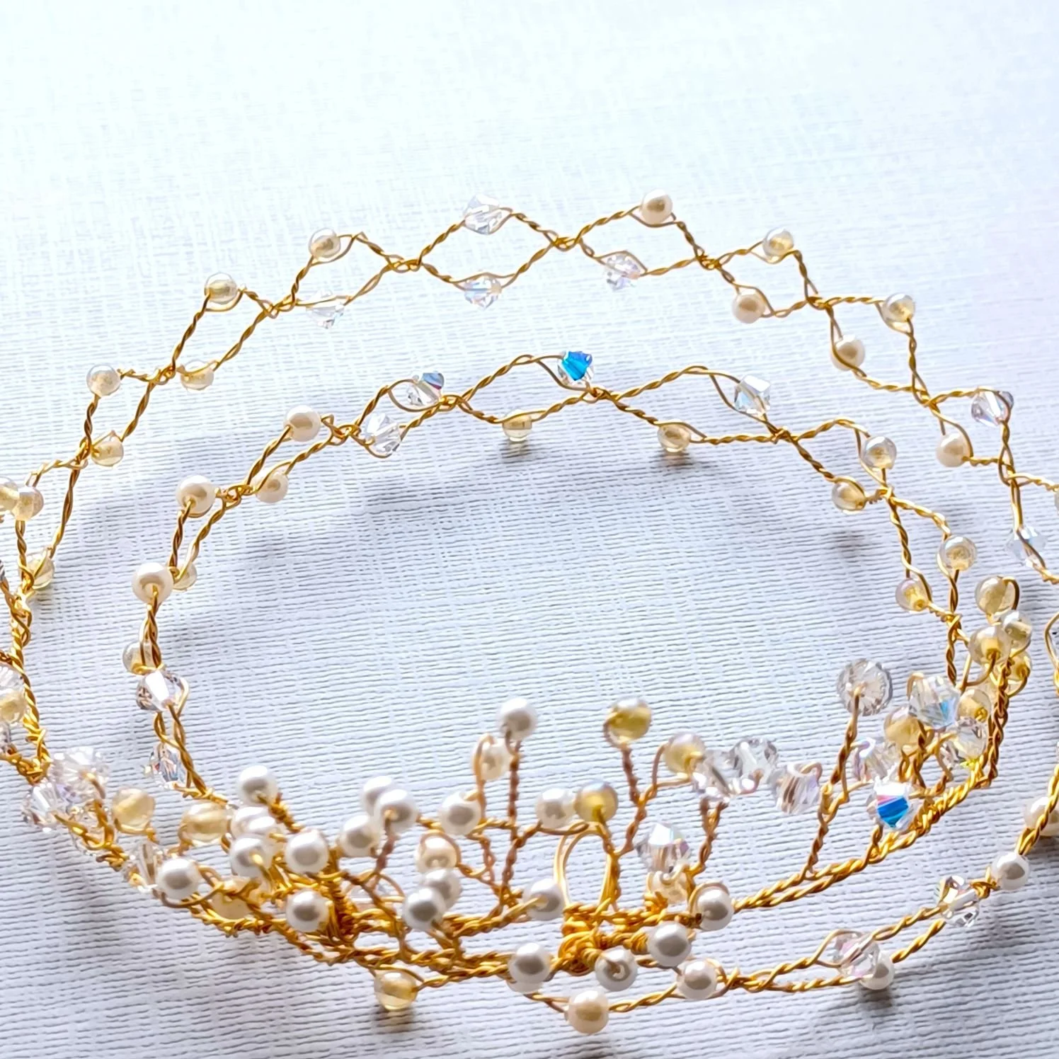 narrow and thin pearl and crystal bridal headband-BRBDSSLYTM (12).jpg