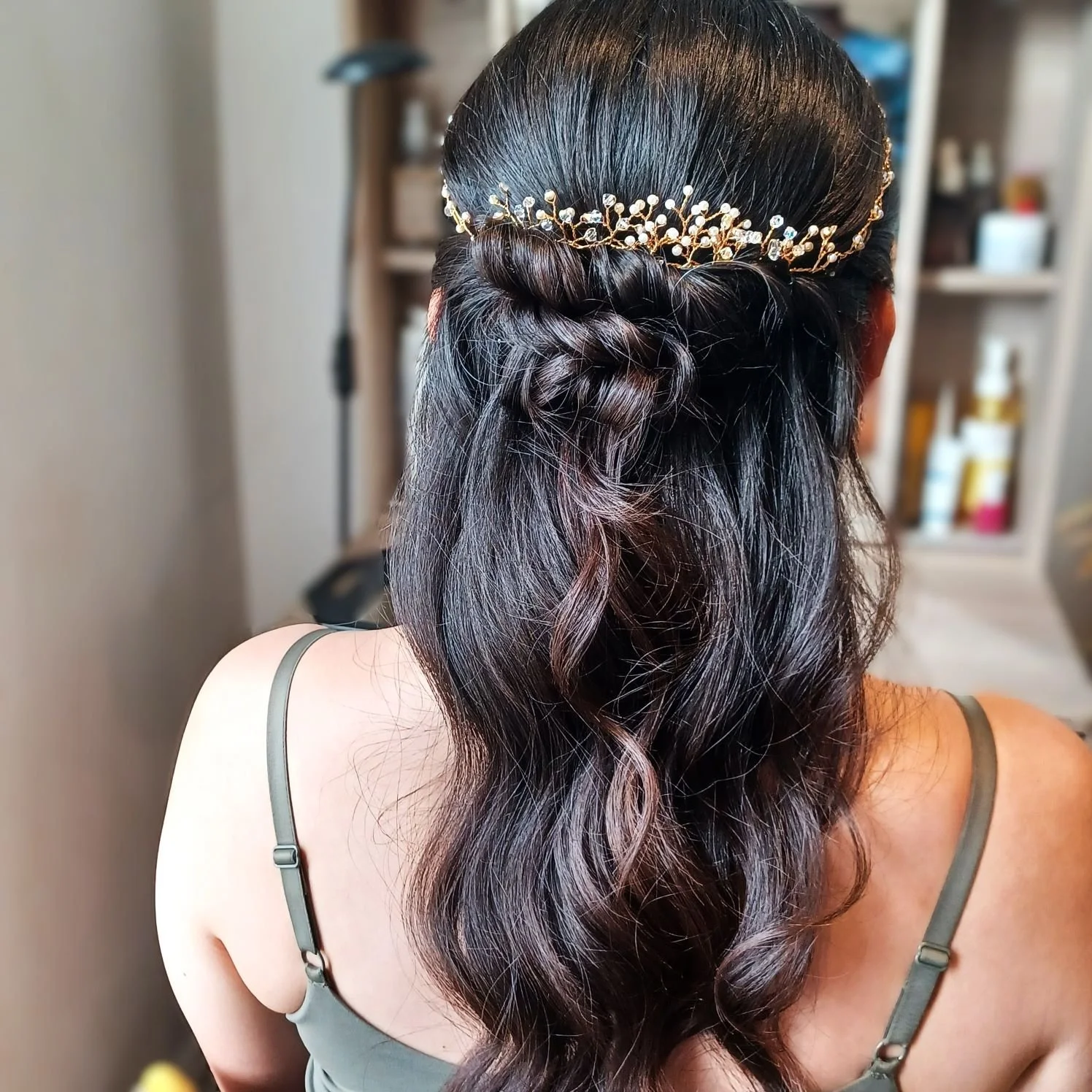 narrow and thin pearl and crystal bridal headband-BRBDSSLYTM (3).jpg