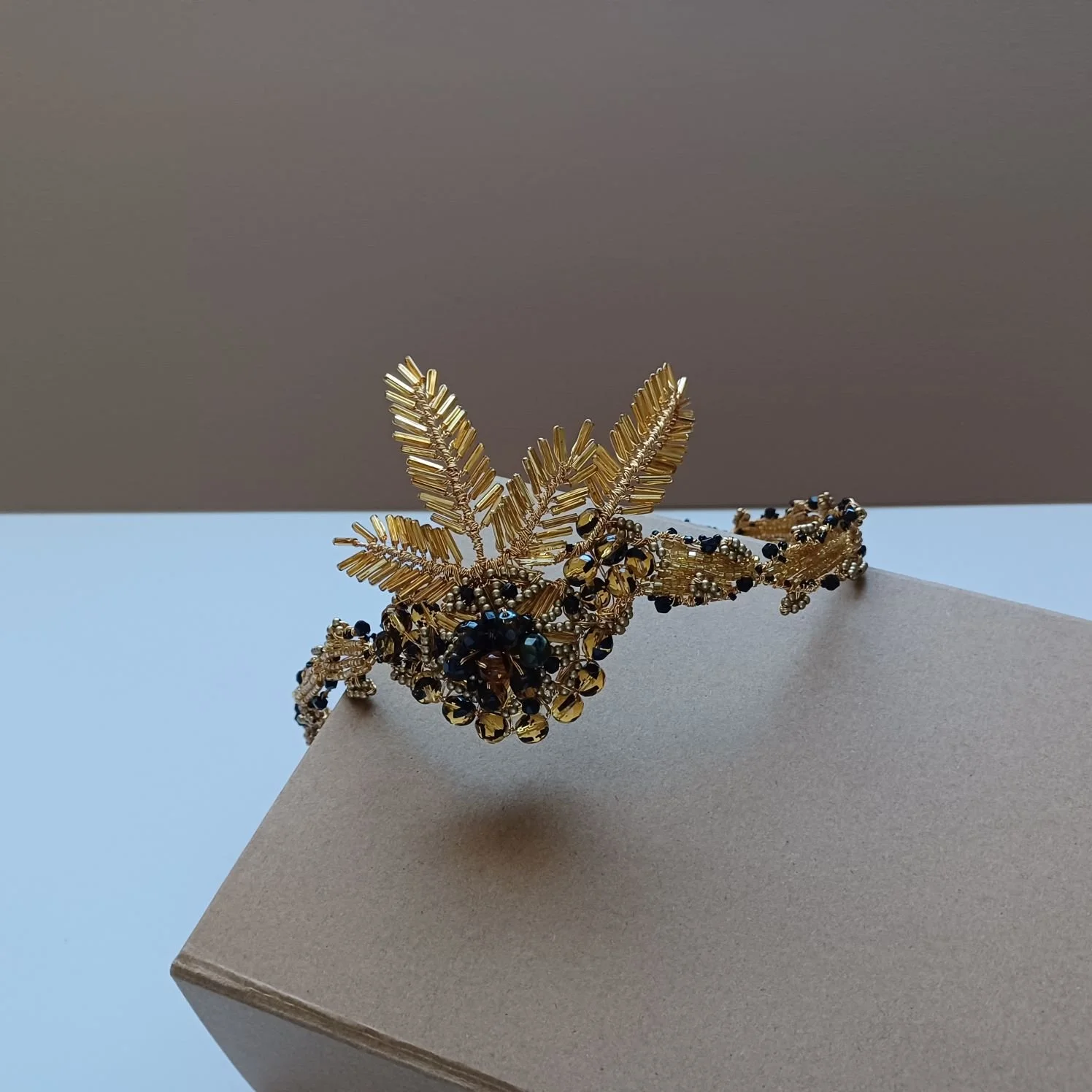 Unconventional-golden-beaded-1920s-style-occasion-hair-accessory-handmadeinuk-Marigold (1).jpg