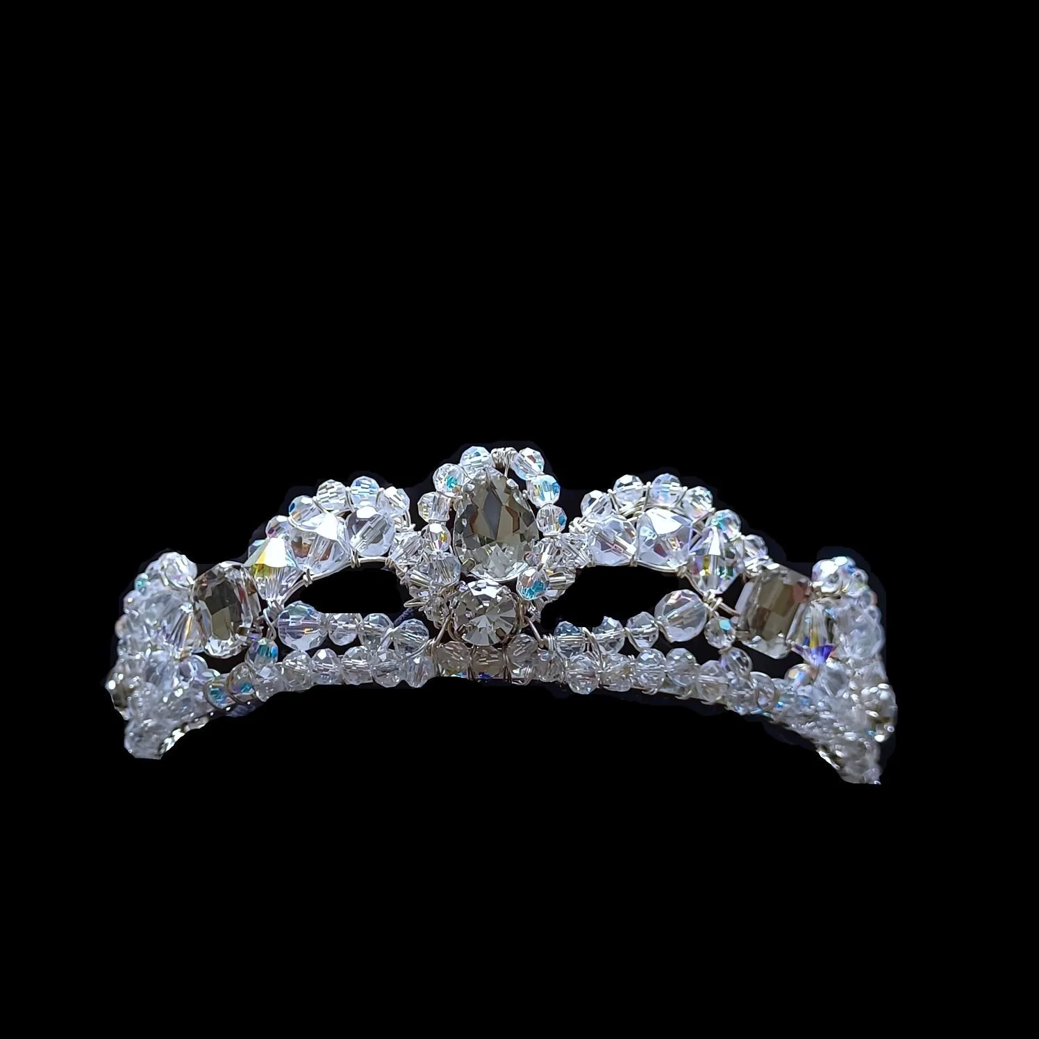 Clear crystal bridal tiara-Accessory-handmade-in UK-2026272829 (1).jpg