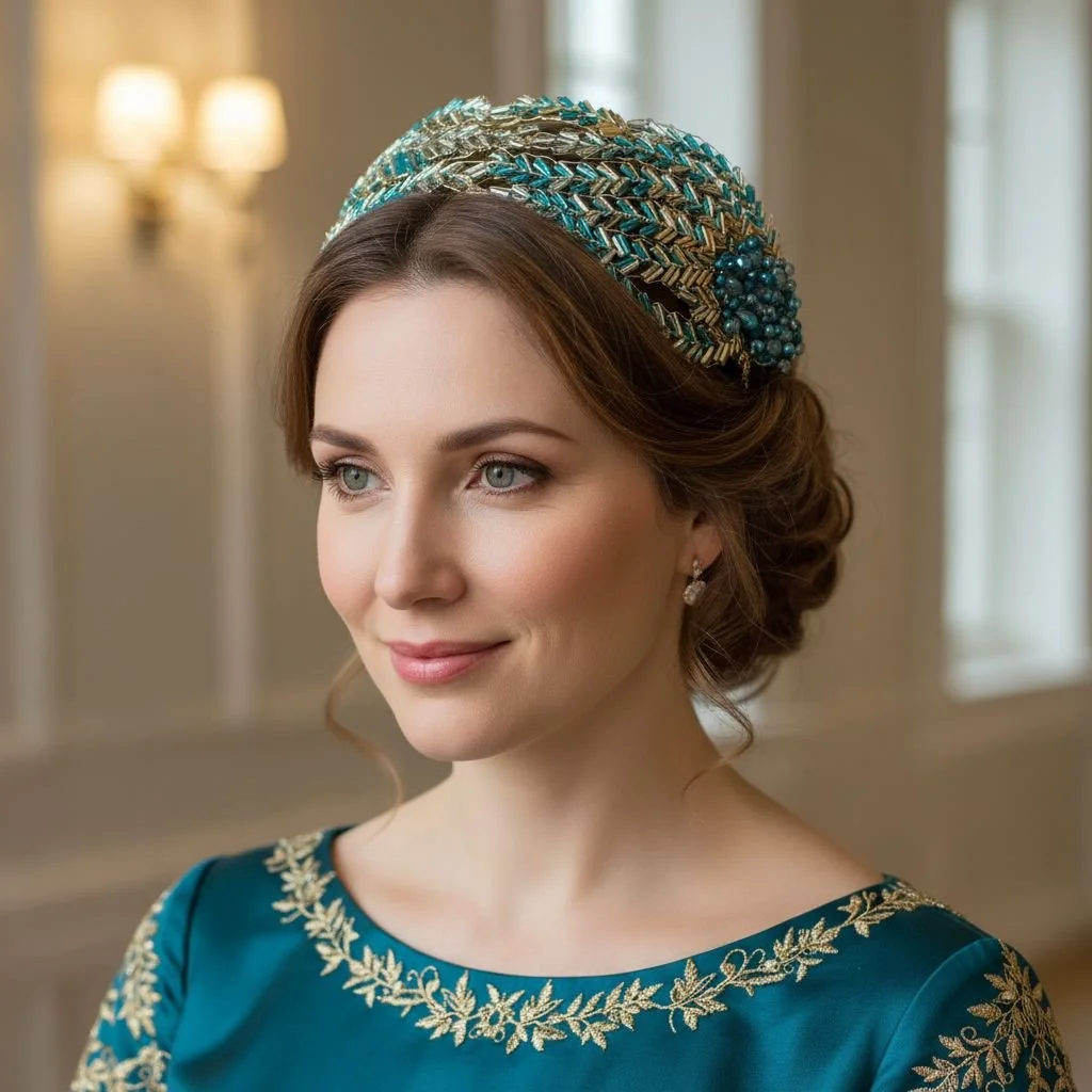 An events teal+gold+headband+hairaccesory+handmade-by-beadybrideuk-Latisha-Original  (4).jpg