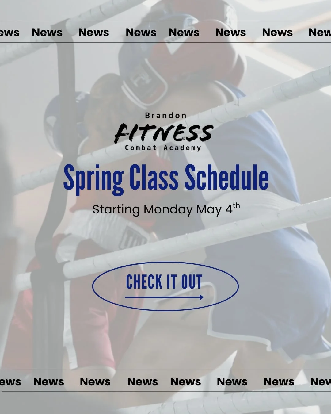 Our Spring class schedule is here 

A few new time slots but same focus on quality training.

Save it, plan your week, and we&rsquo;ll see you next class!