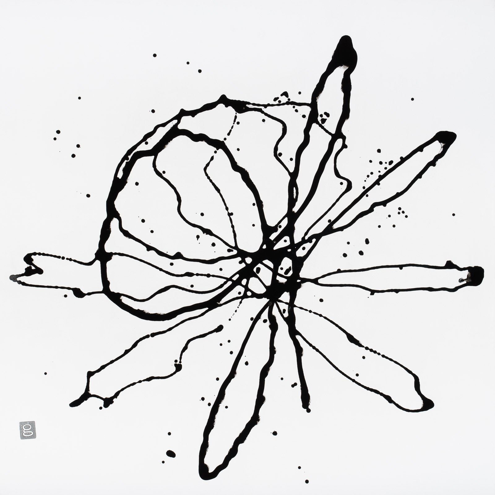 Teisho LE5083-CF5076 _””ZEN””_ Tenzo Hajime Shinyu , 2024 Limited Edition Archival Print 35” x 38” / of 80