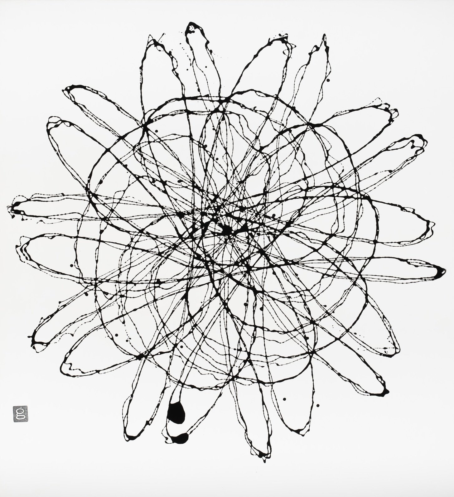 Teisho LE5081-CF5077 _””ZEN””_ Tenzo Hajime Shinyu , 2024 Limited Edition Archival Print 35” x 38” / of 80