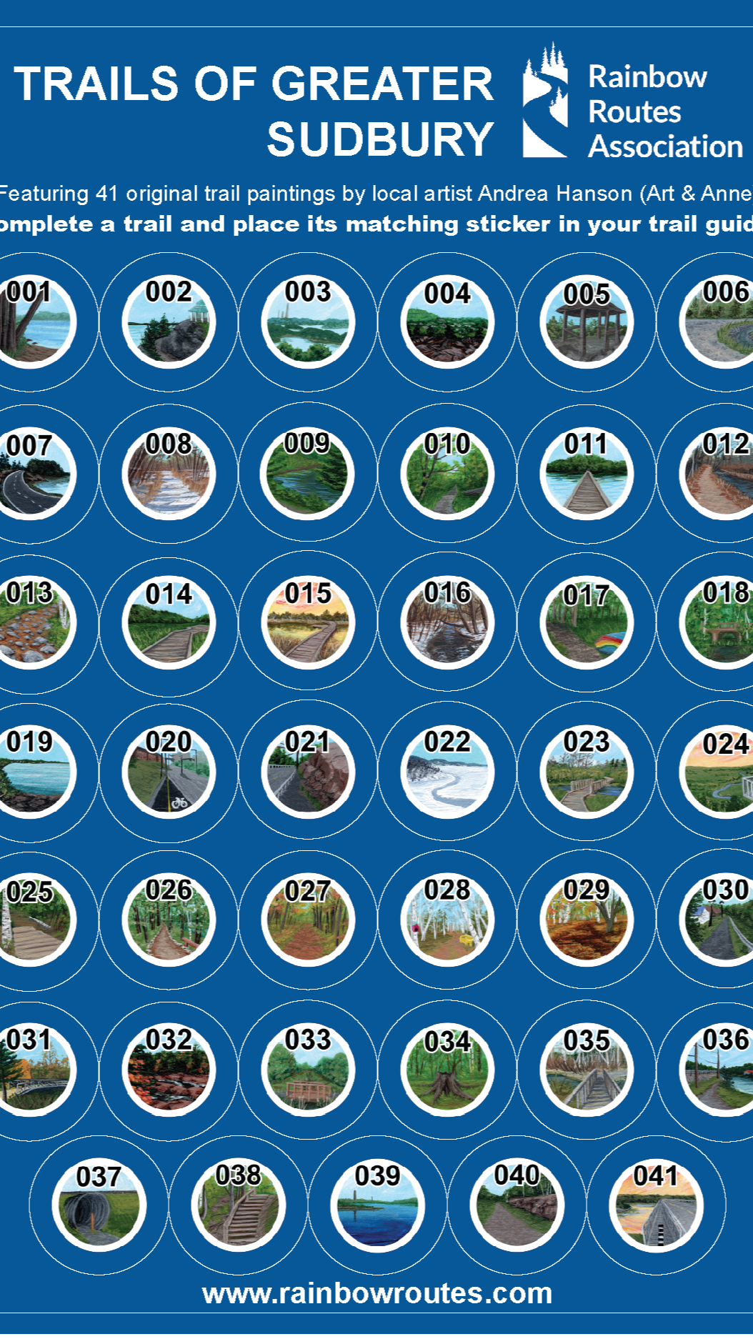 Trail Guide Stickers