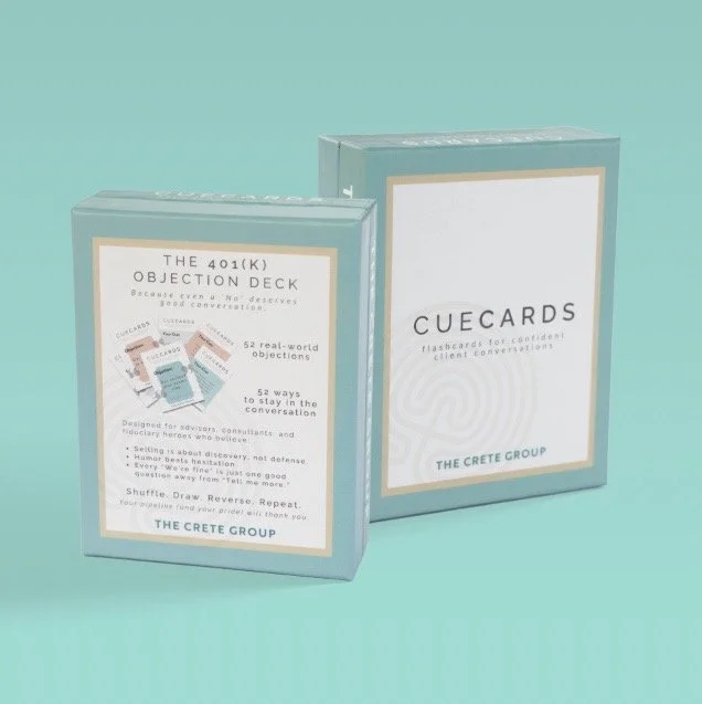 CueCards: The 401(k) Objection Deck