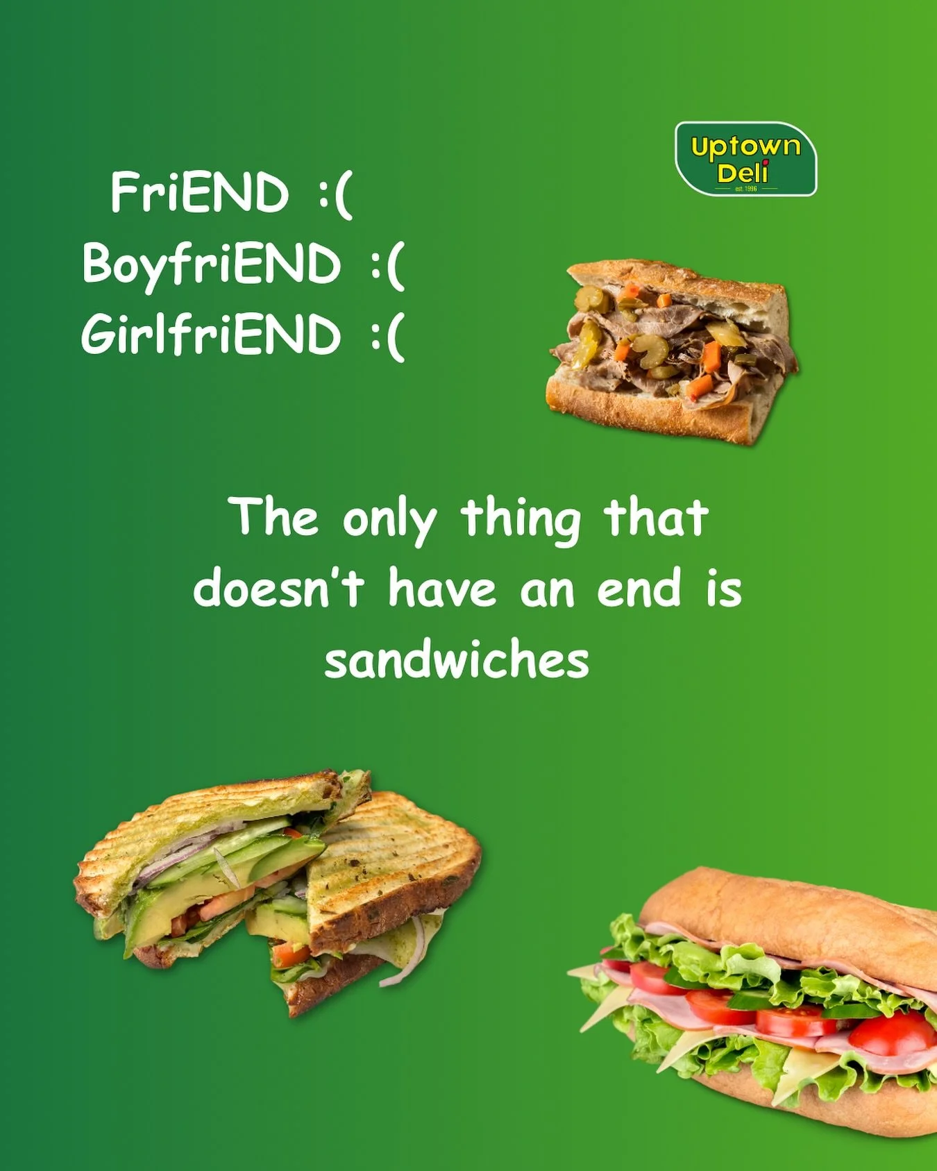 A sandwich will never break your heart ❤️🥪

#uptownchicago #chicagofood #chicagofoodie #exploreuptownchi #uptownchicago #sandwich