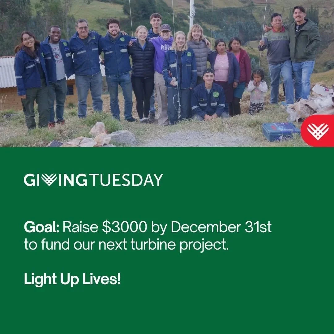 From December 3rd to December 31st, join the WindAid Institute in our mission to bring clean, renewable energy to communities in need. Together, we can create a brighter, more sustainable future&mdash;one wind turbine at a time!

✨ Your Impact: Every