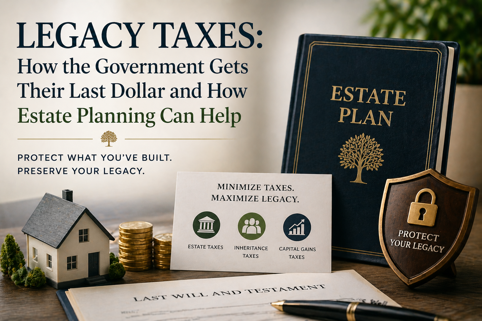 Legacy Taxes: How the Government Gets Their Last Dollar and How Estate Planning Can Help