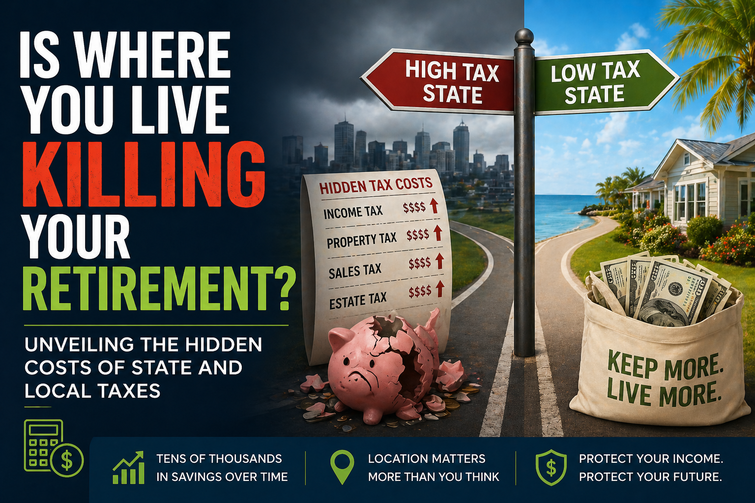 Is Where You Live Killing Your Retirement? Unveiling the Hidden Costs of State and Local Taxes