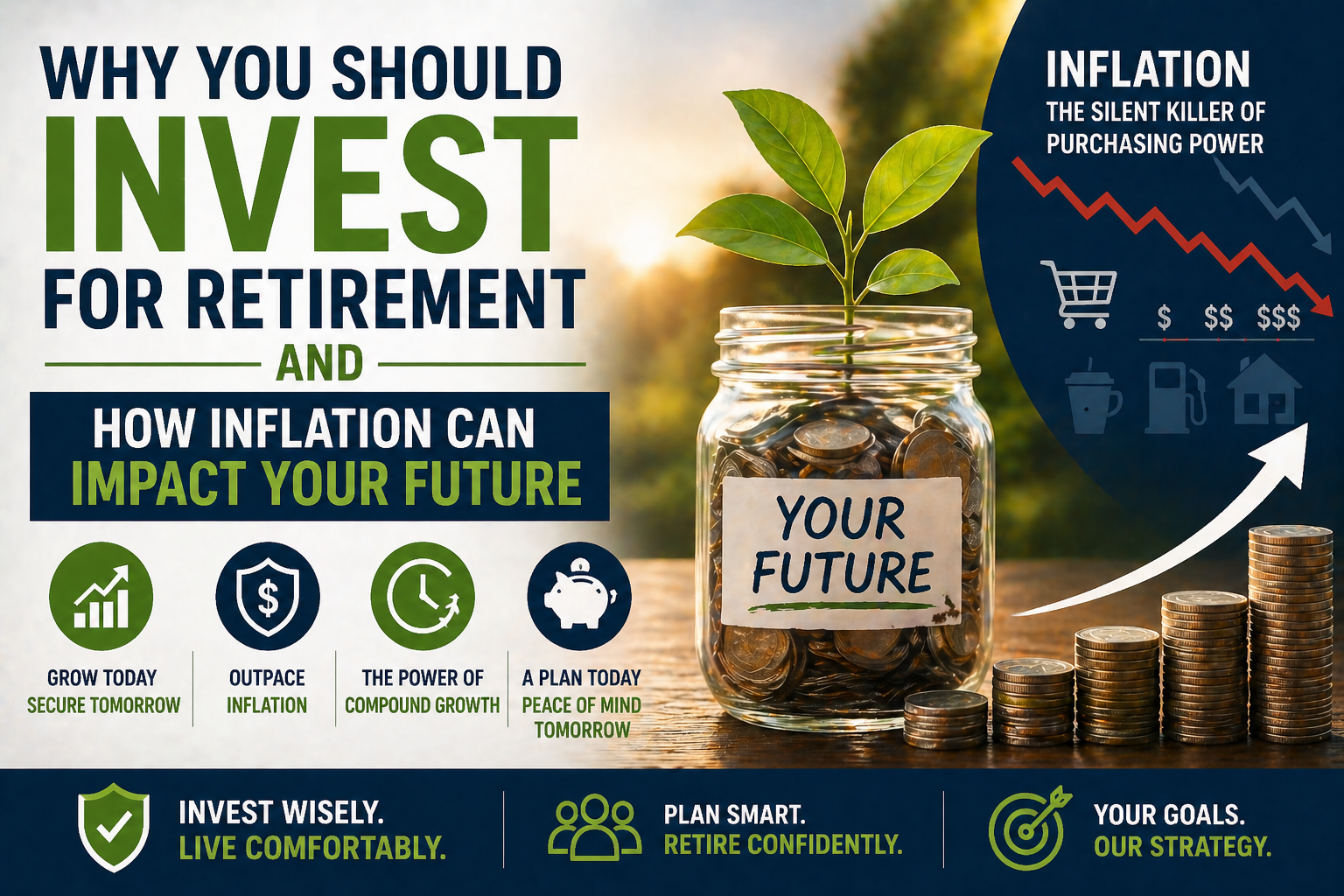 Why You Should Invest for Retirement and How Inflation Can Impact Your Future