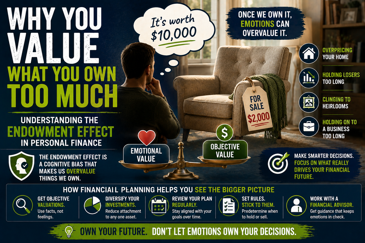 Why You Value What You Own Too Much: Understanding the Endowment Effect in Personal Finance