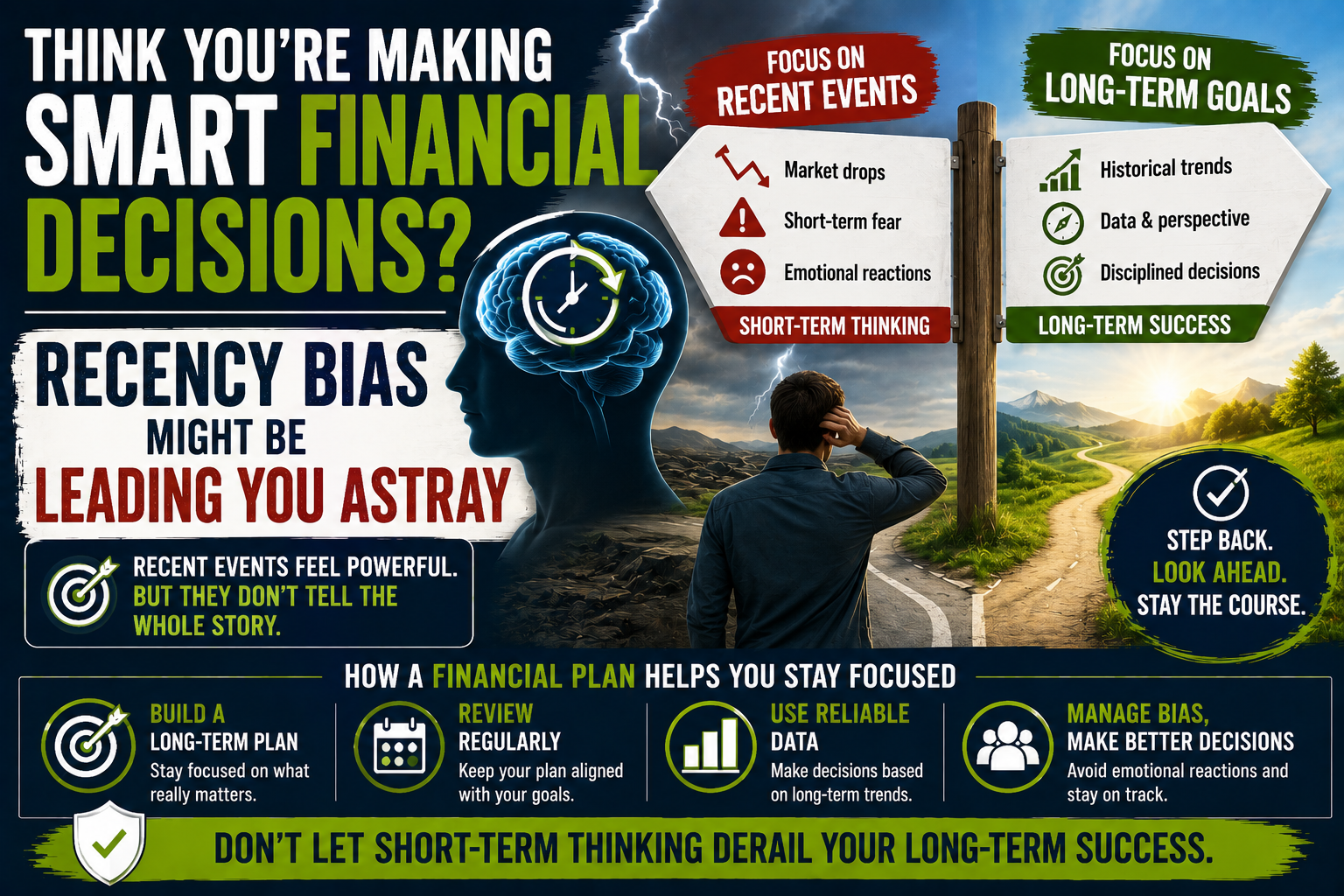 Think You're Making Smart Financial Decisions? Recency Bias Might Be Leading You Astray