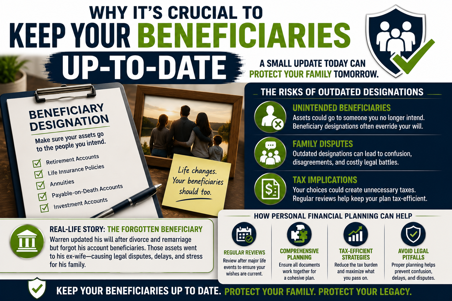 Why It's Crucial to Keep Your Beneficiaries Up-to-Date
