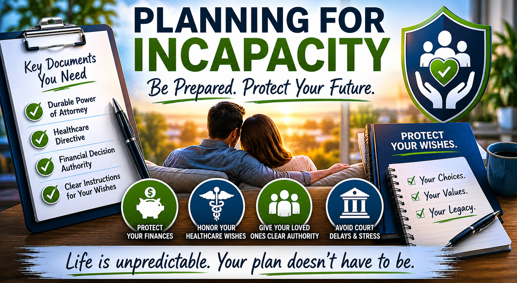 Planning for Incapacity: What Happens If You Can’t Make Decisions for Yourself?