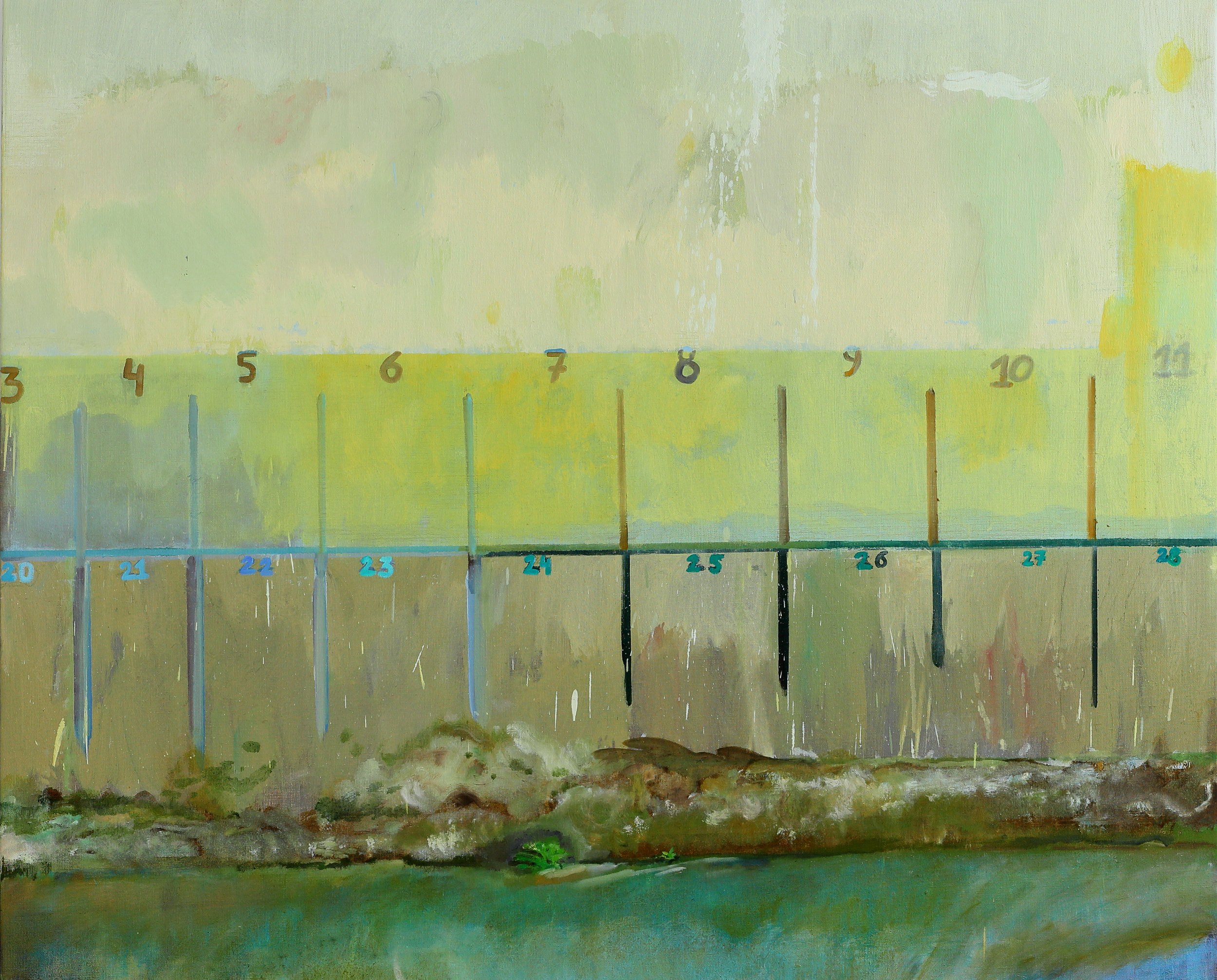 AGES, oil on linen, 120 x 100 cm, 2024