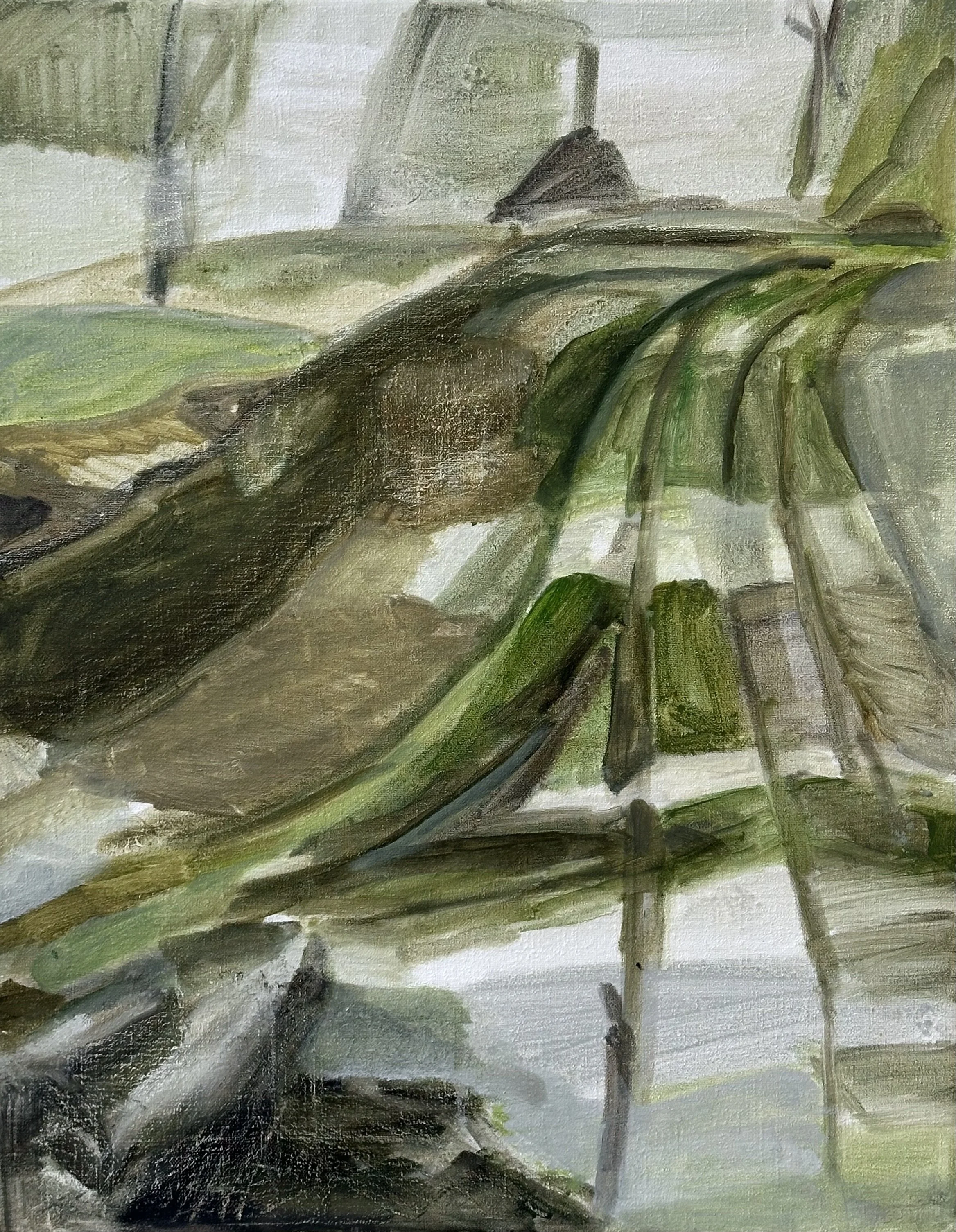 UNTITLED, 25X40 cm, oil on linnen, 2024