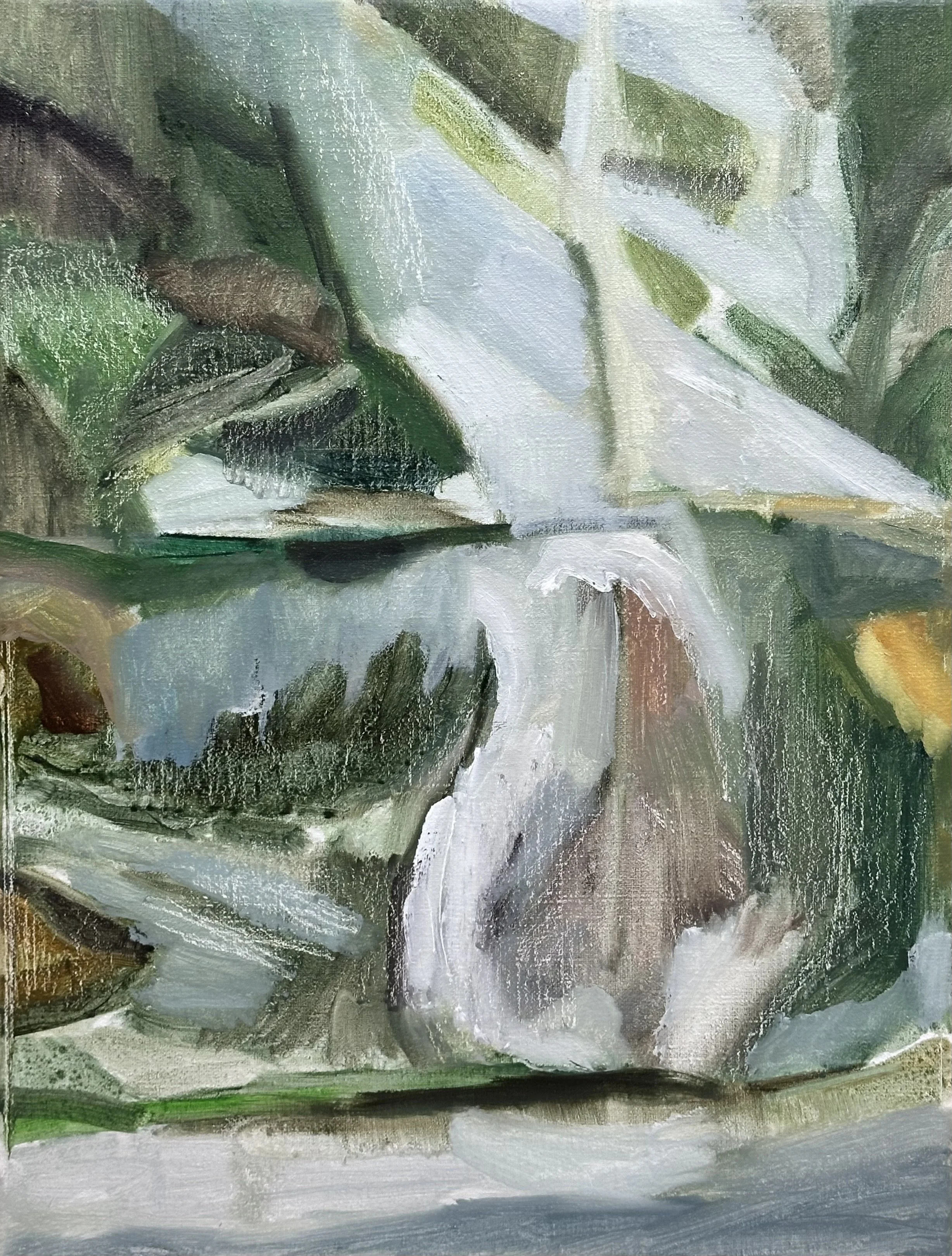 UNTITLED, 35X25 cm, oil on linnen, 2024