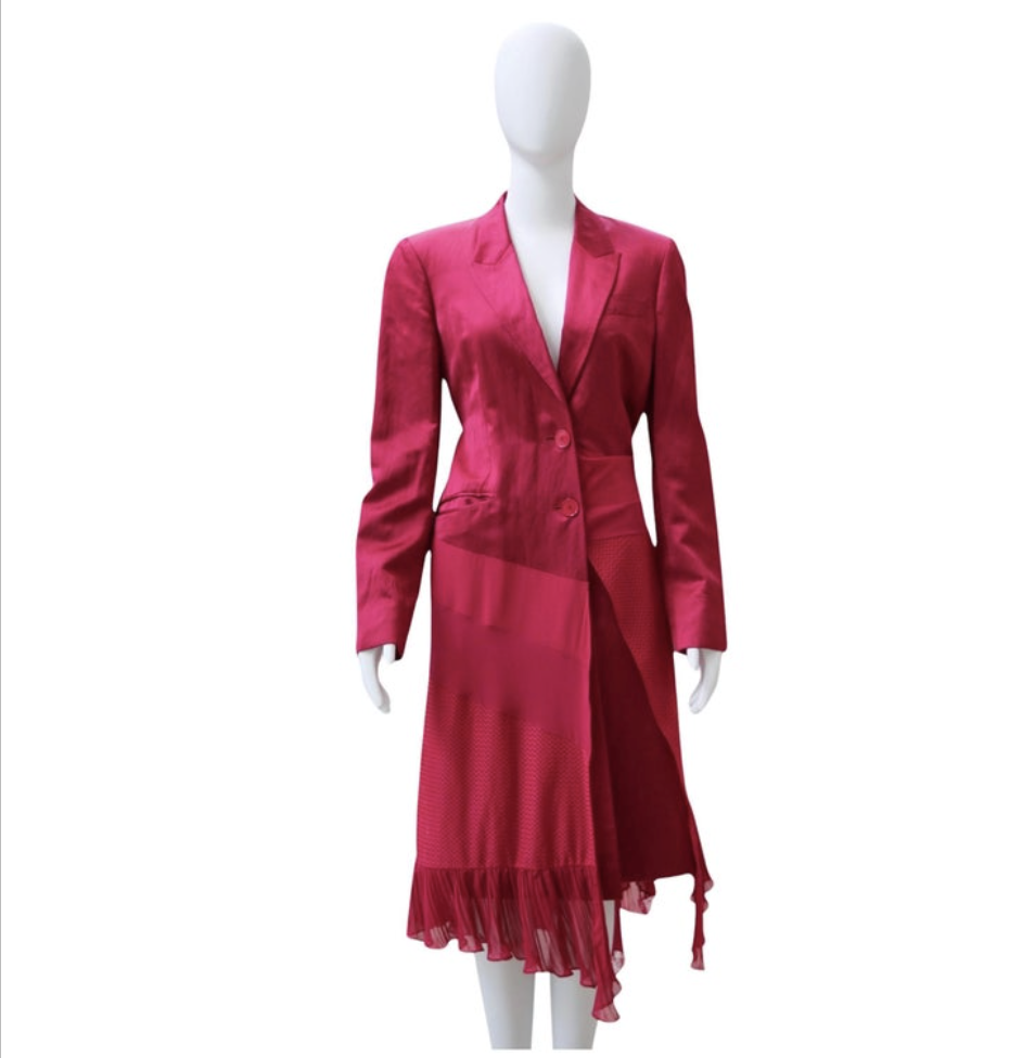 Givenchy Runway Fuchsia Blazer/Dress