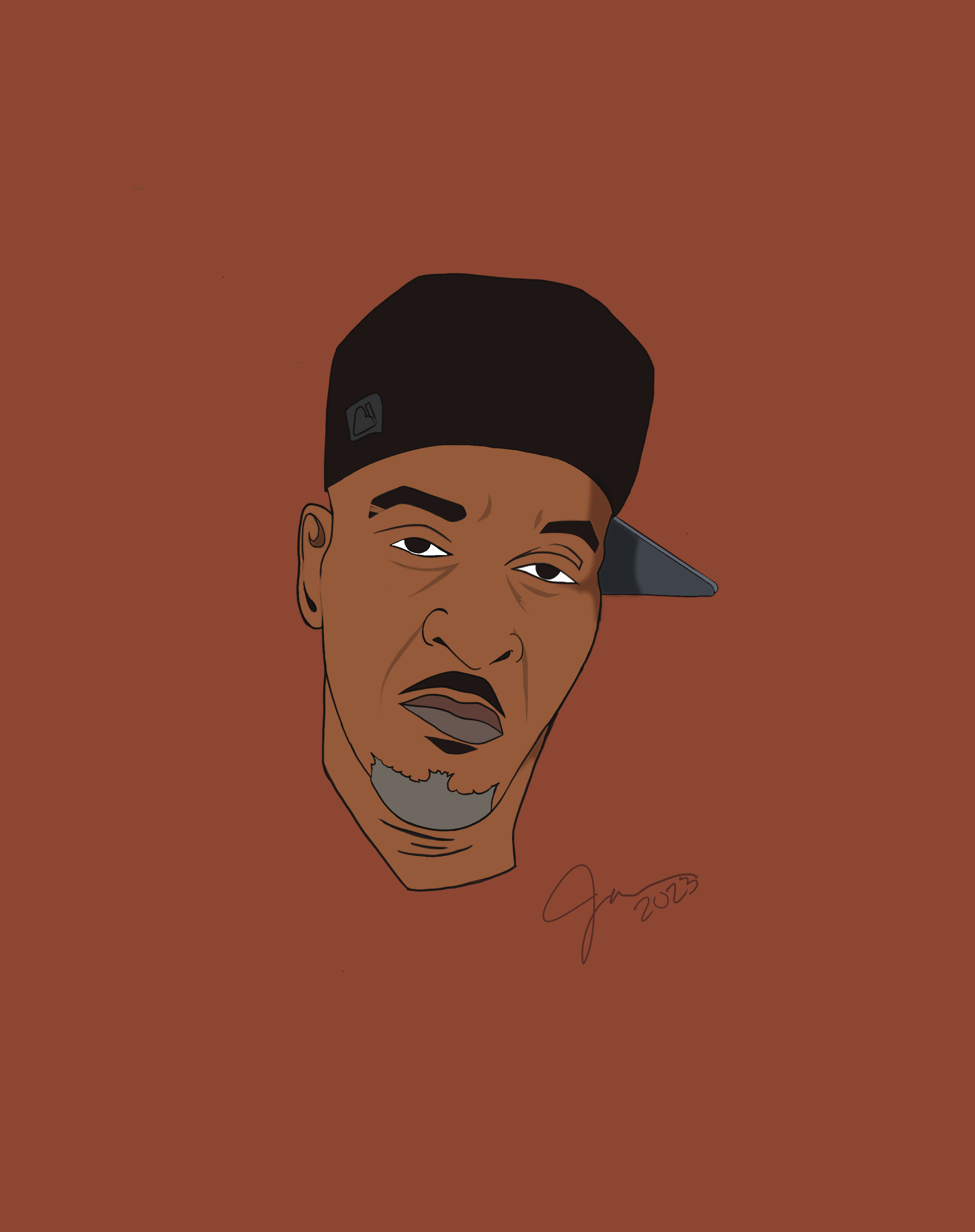 Rakim drawing 