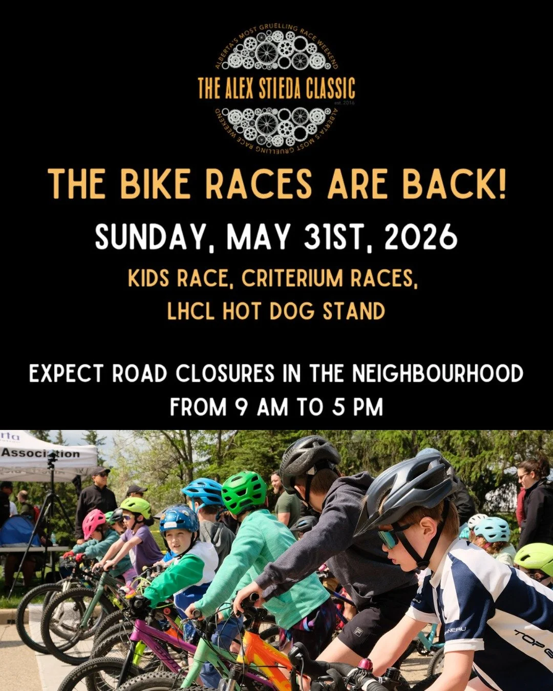 The Alex Stieda Classic is BACK on Sunday, May 31! And so is the Laurier Community League fundraiser BBQ from 11am to 1pm.

We are still looking for volunteers to help us out with the BBQ - check the links in our bio to sign up. 

Come on out for a f