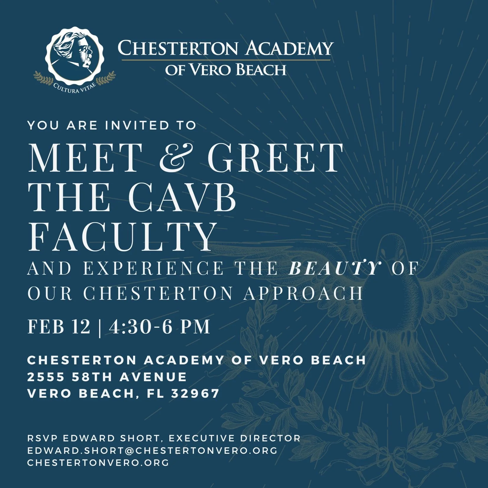 Meet and Greet the CAVB Faculty