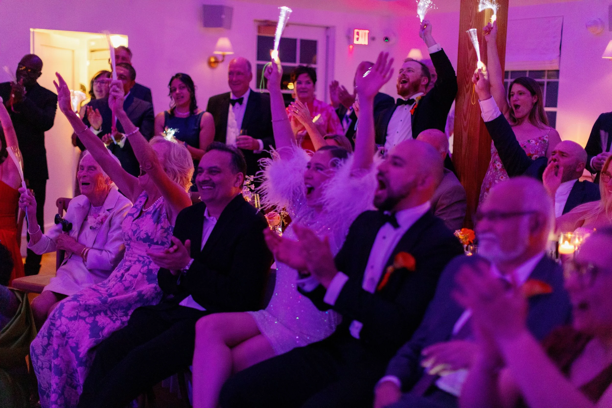 Music! Dancing! Toasts!